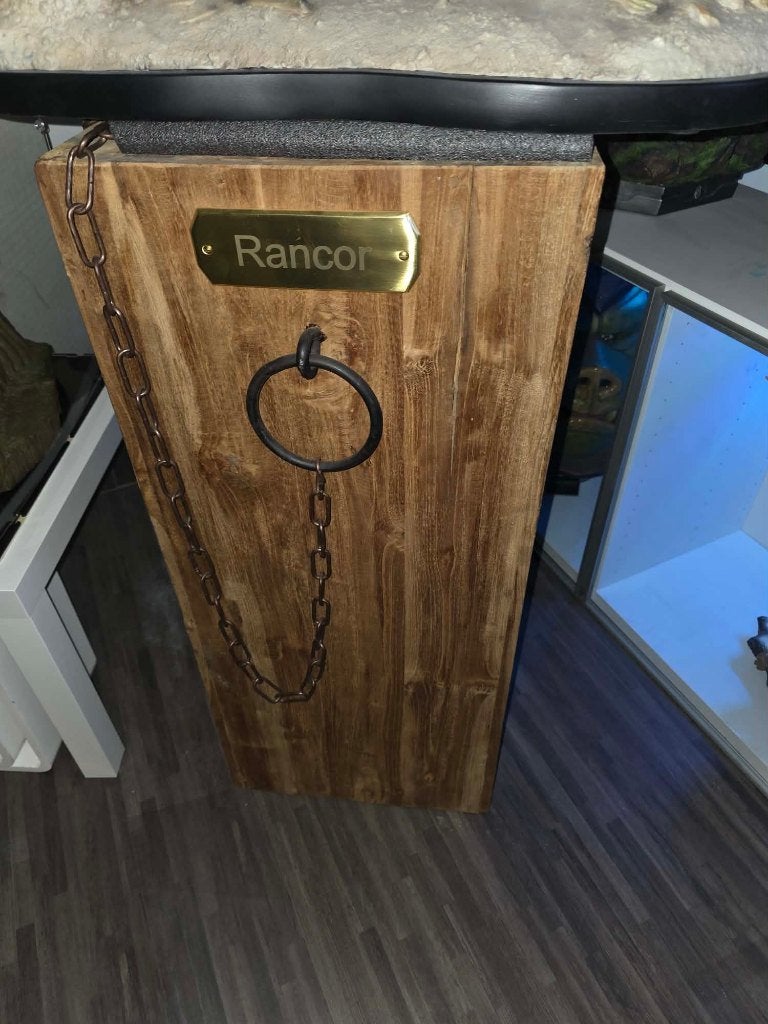 Star Wars Sokkel voor Sideshow Rancor !!!, Ophalen, Zo goed als nieuw, Replica