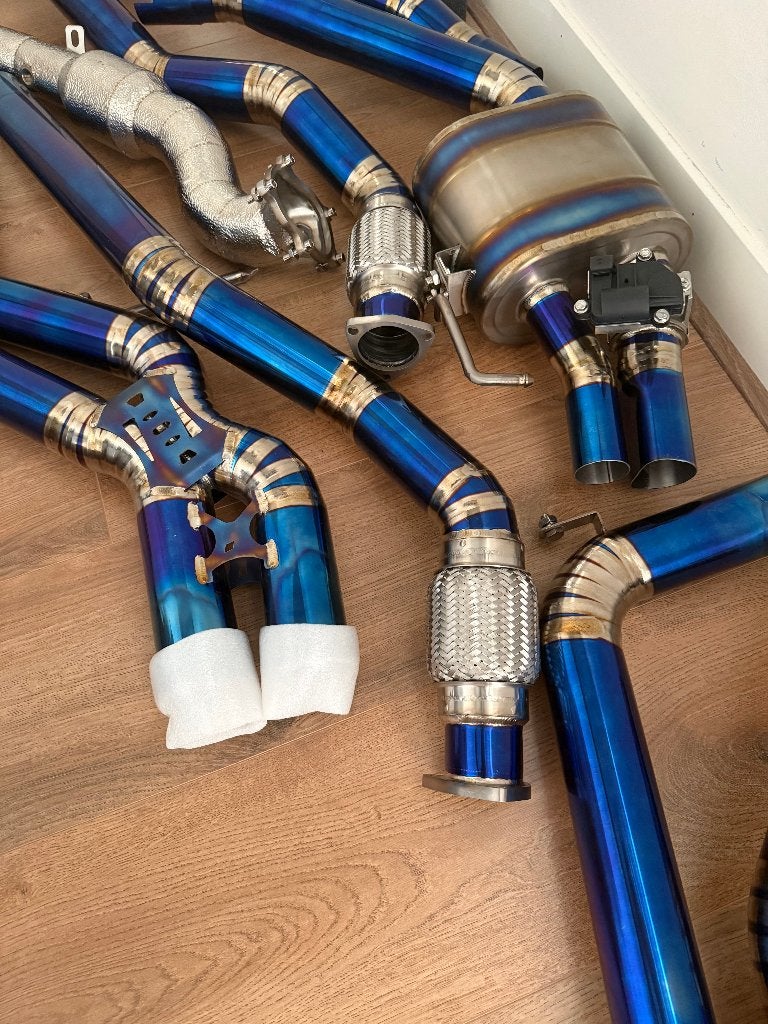 Audi RS6 C7 Full Titanium Uitlaat + Downpipes | NIEUW, Auto-onderdelen, Ophalen of Verzenden, Nieuw, Audi