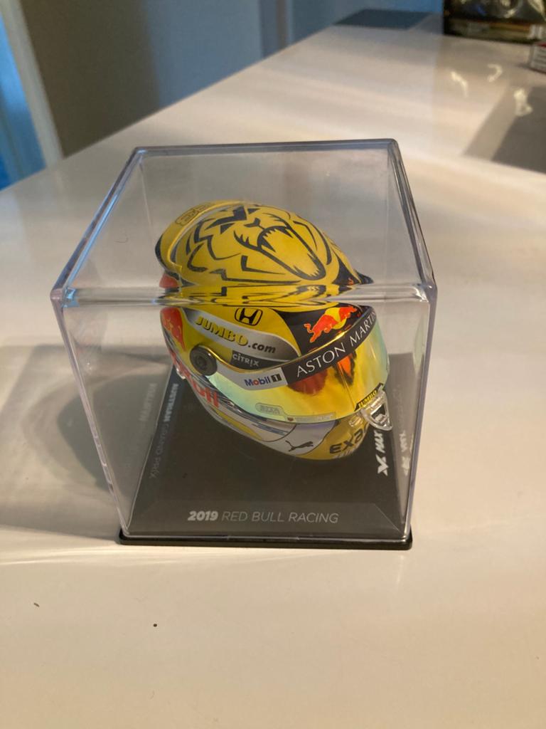 Max Verstappen helm 1/4 austria 2019, Ophalen of Verzenden, Nieuw, Formule 1