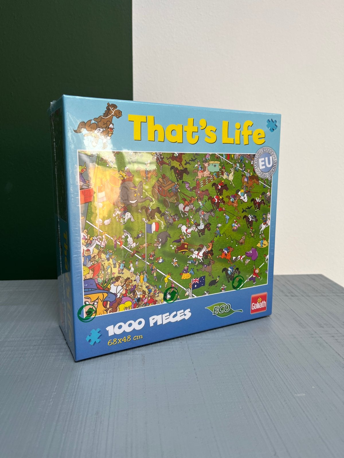 Puzzel 1000 stukjes That's Life - Goliath, Ophalen, 500 t/m 1500 stukjes, Nieuw, Legpuzzel