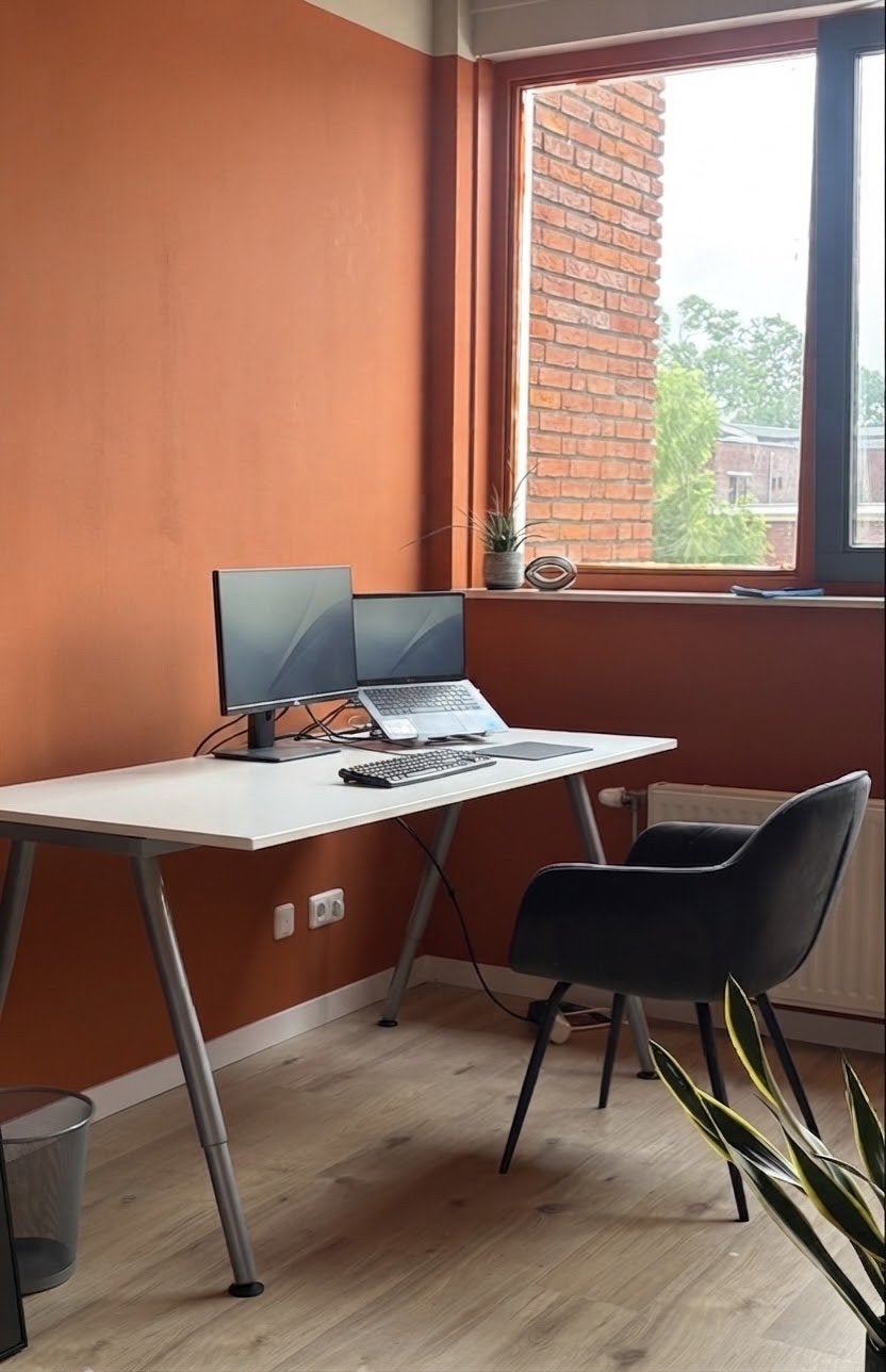 Gratis afhalen: IKEA Galant bureau 160x80 cm, Ophalen, Overige typen, Gebruikt, Spaanplaat of MDF