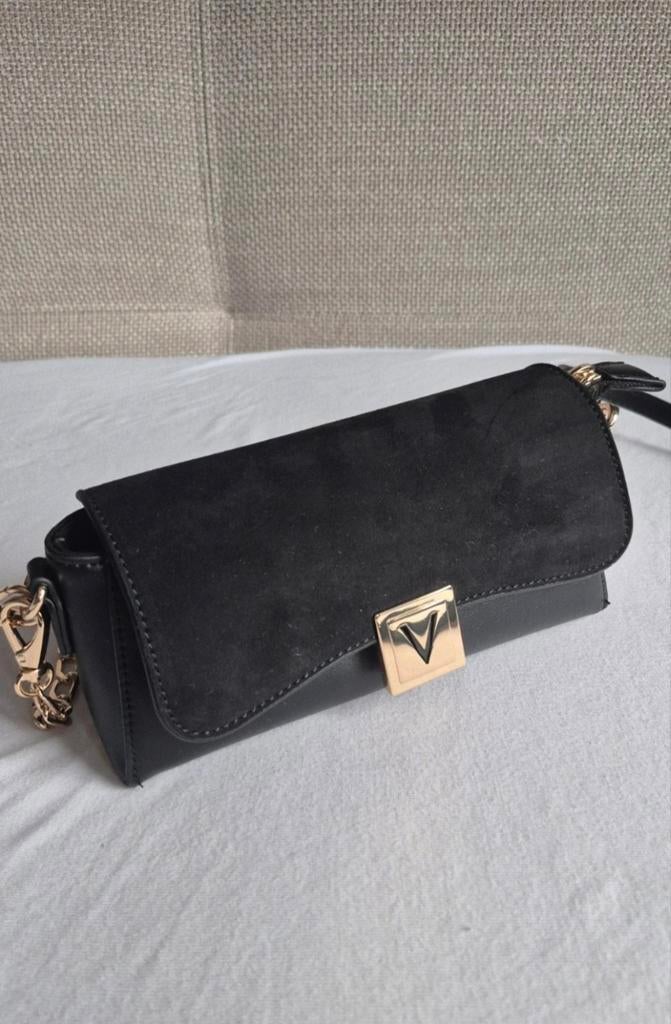 Nieuwe Valentino tas - Zwart met gouden details, Ophalen of Verzenden, Nieuw, Zwart, Schoudertasje
