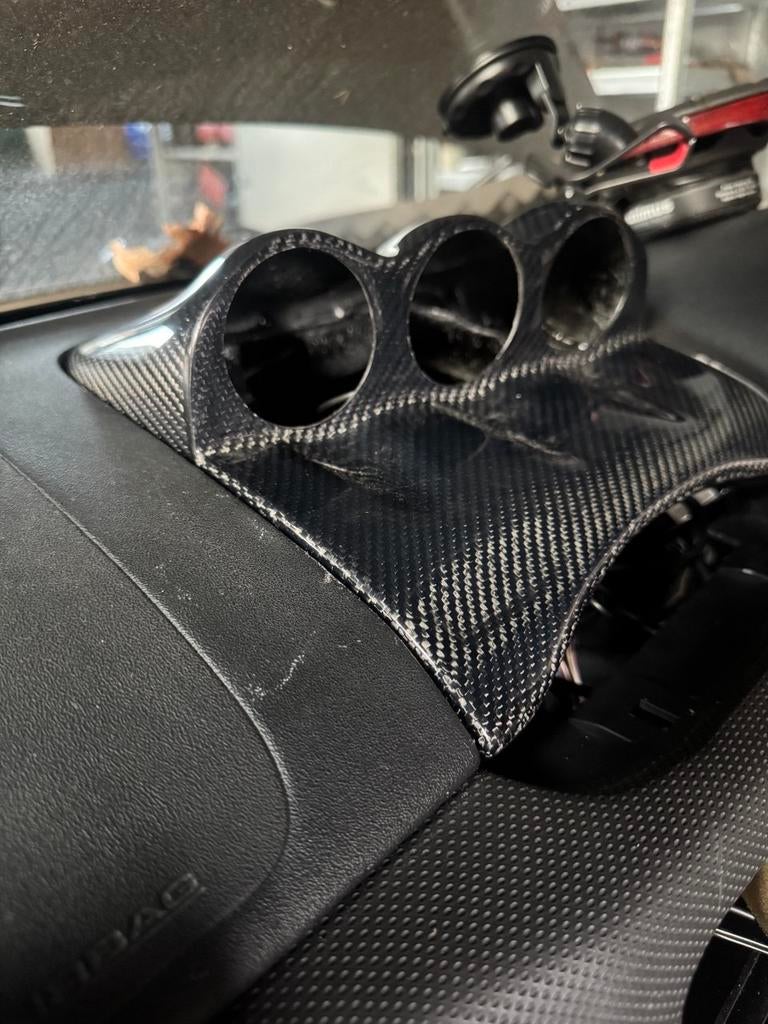 ️ Carbon Gauge Pod / Meterhouder 60mm – Subaru Forester SG, Ophalen of Verzenden, Nieuw, Subaru