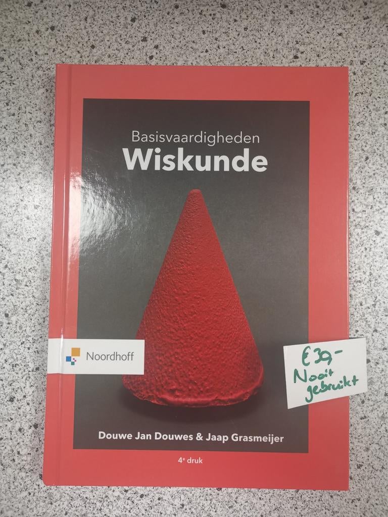 Basisvaardigheden wiskunde 9789001575175, Boeken, Ophalen of Verzenden, Nieuw, Overige niveaus, Douwe Jan Douwes; Jaap Grasmeijer