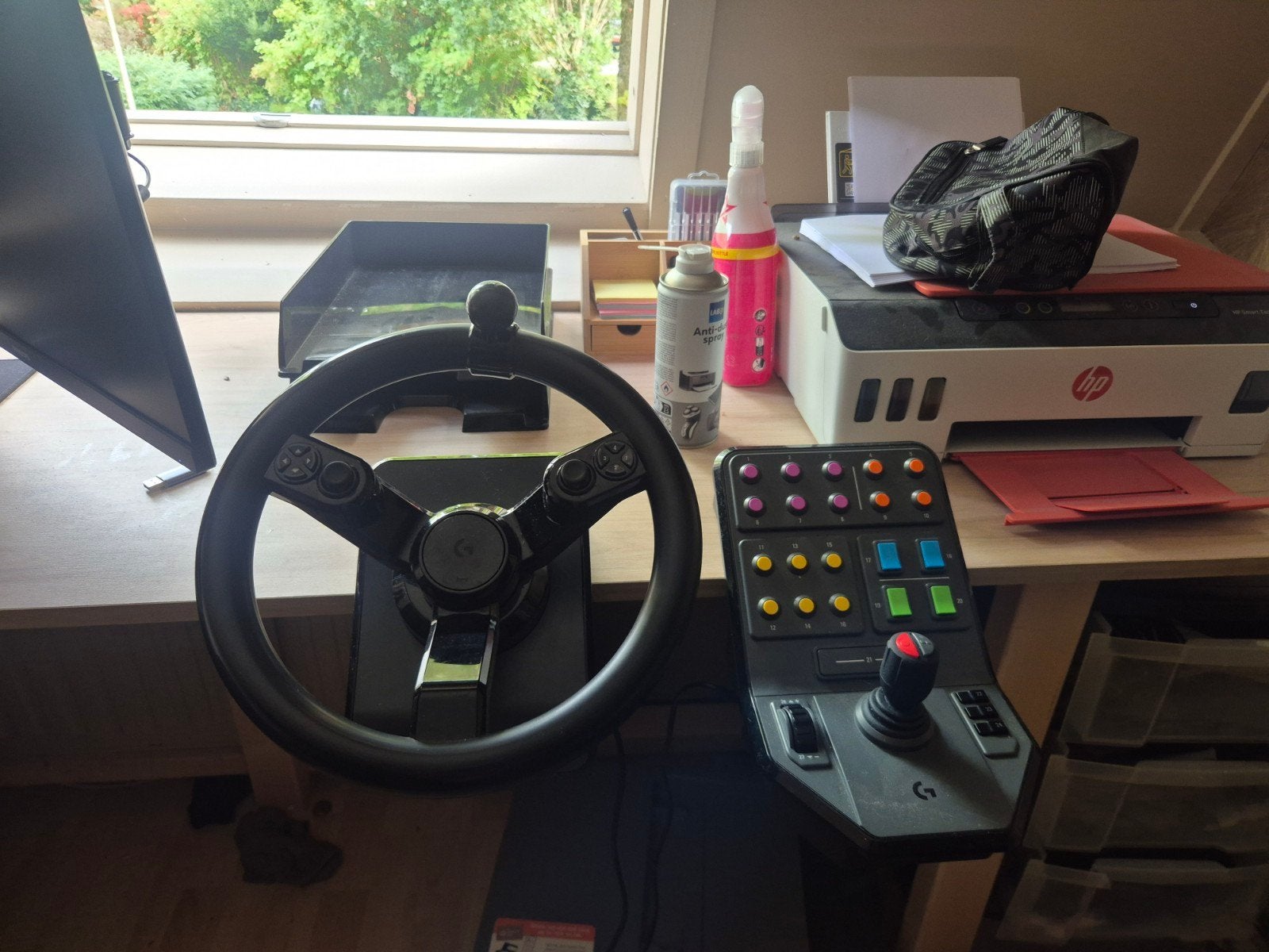 Logitech G29 Driving Force racestuur met pedalen, Ophalen, Zo goed als nieuw