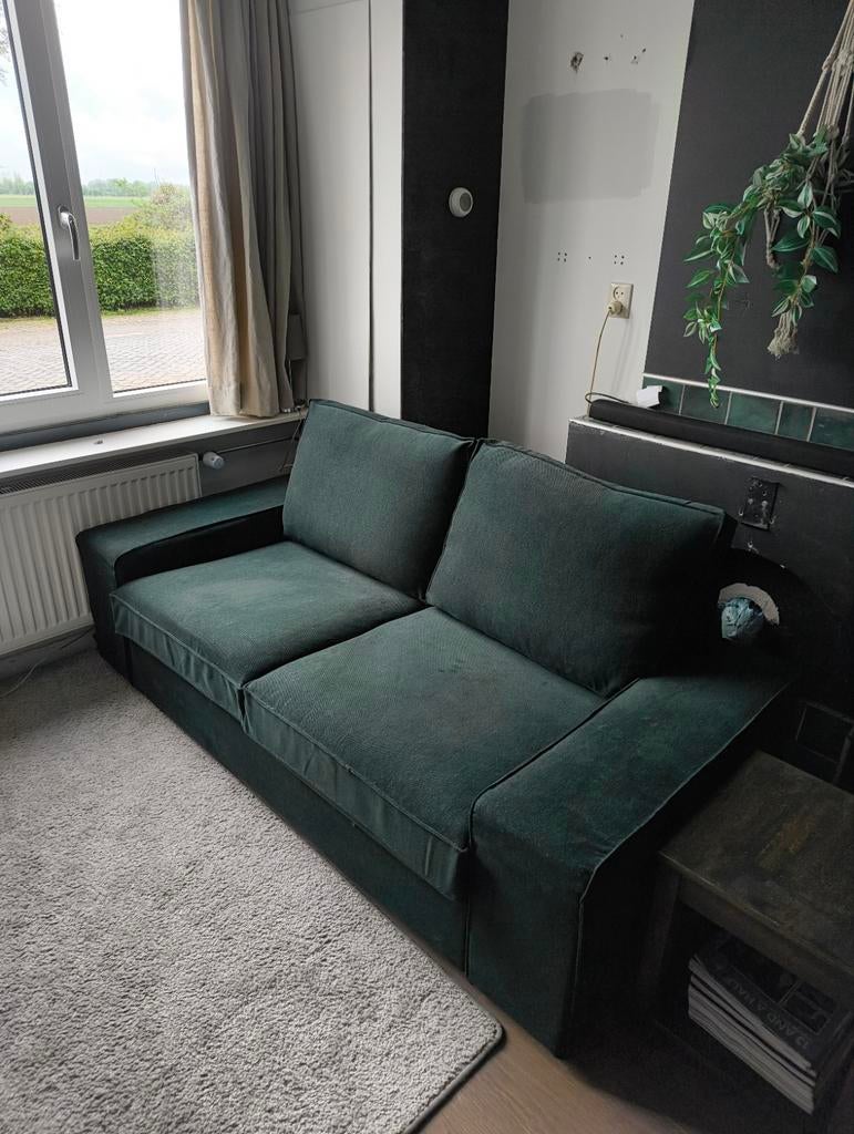 Nieuwe Ikea Kivik 2-zitsbank, Huis en Inrichting, Ophalen, Tweepersoons, 75 tot 100 cm, Zo goed als nieuw