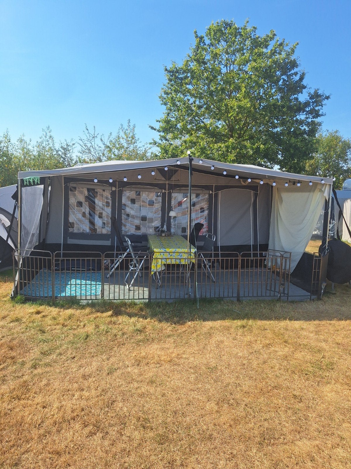 Obelink Vario Front voortent en luifel maat 12 te koop, Ophalen, Gebruikt, PVC, Overige merken