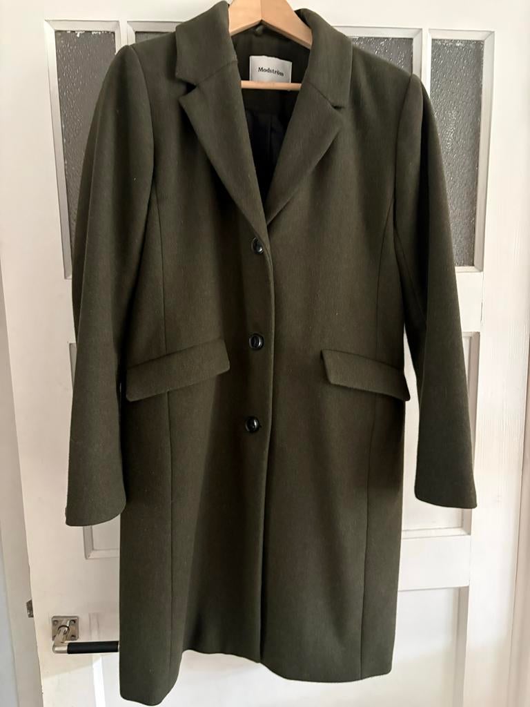 Modström Pamela Jas - Groen, Maat L, Kleding | Dames, Ophalen of Verzenden, Zo goed als nieuw, Maat 42/44 (L), Groen