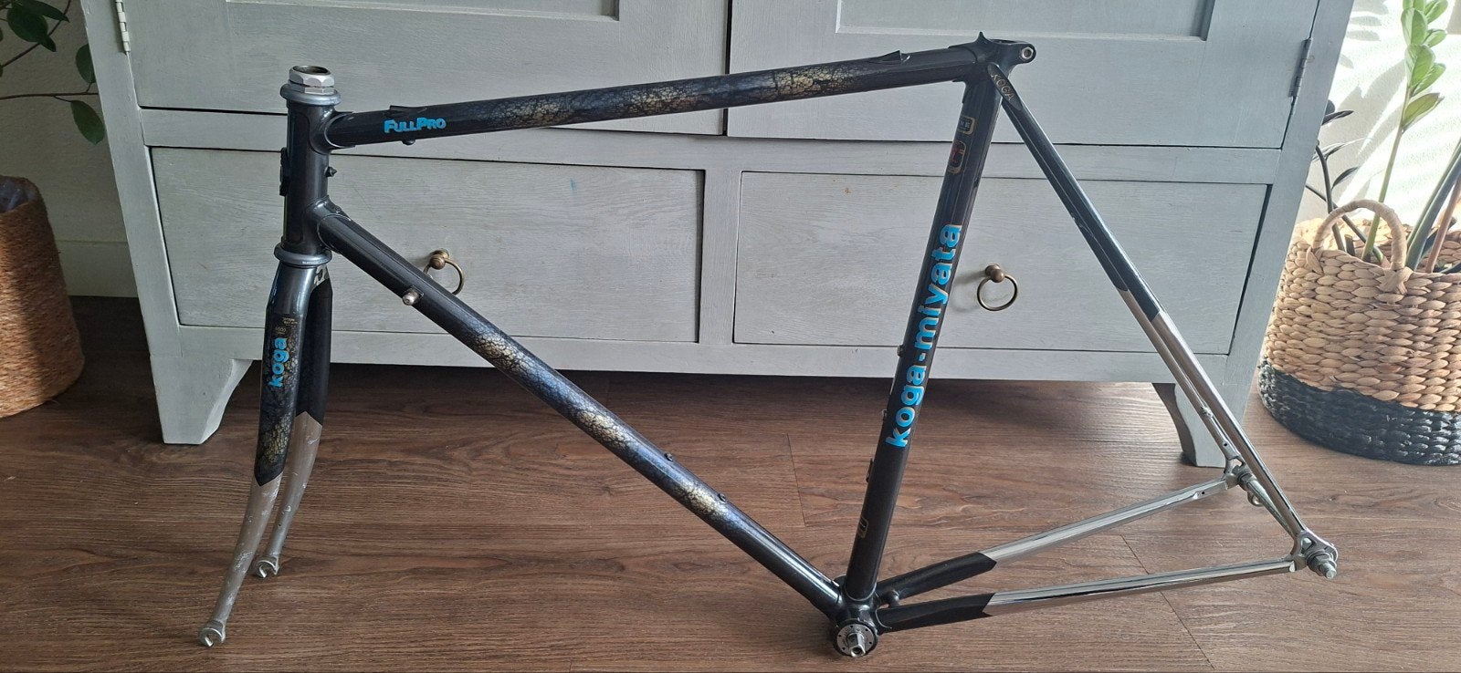 Koga-Miyata FullPro racefiets frame inclusief voorvork, Ophalen, Gebruikt, Staal, Koga Miyata