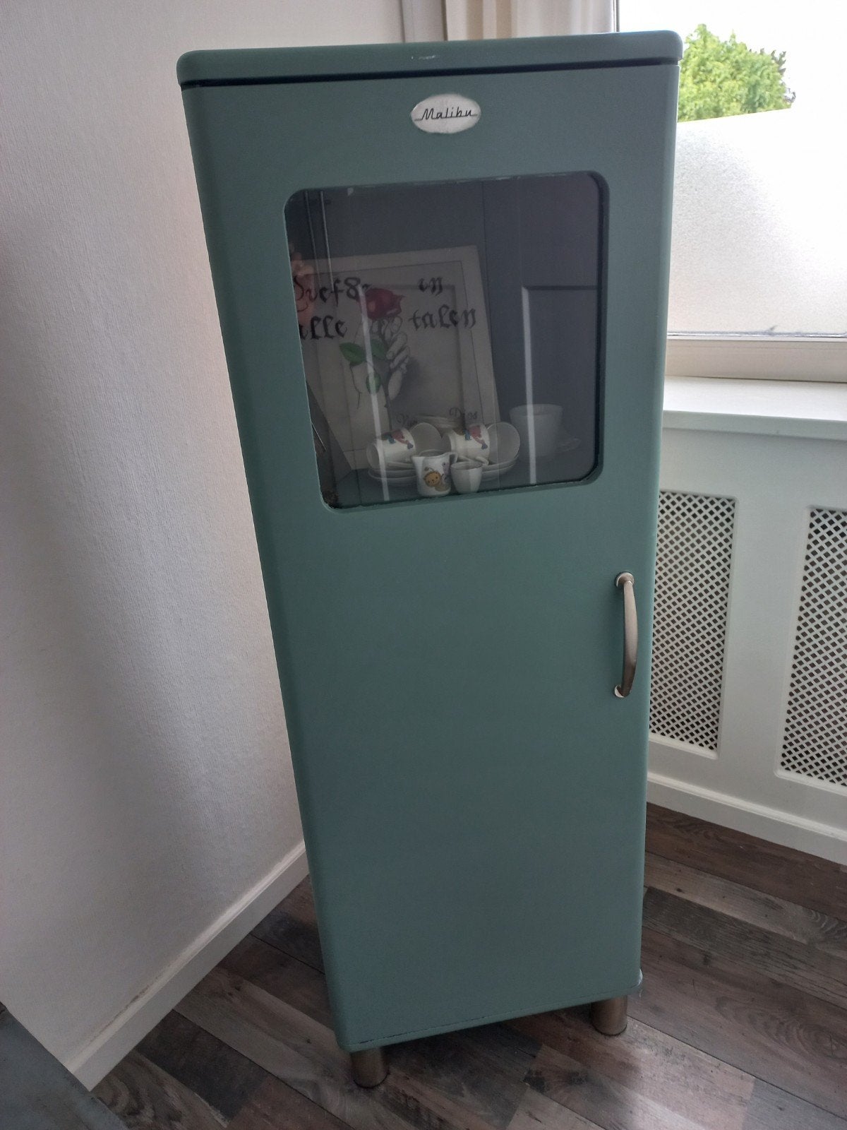 Malibu kast met raampje - in alle kleuren te verven, Ophalen, Gebruikt