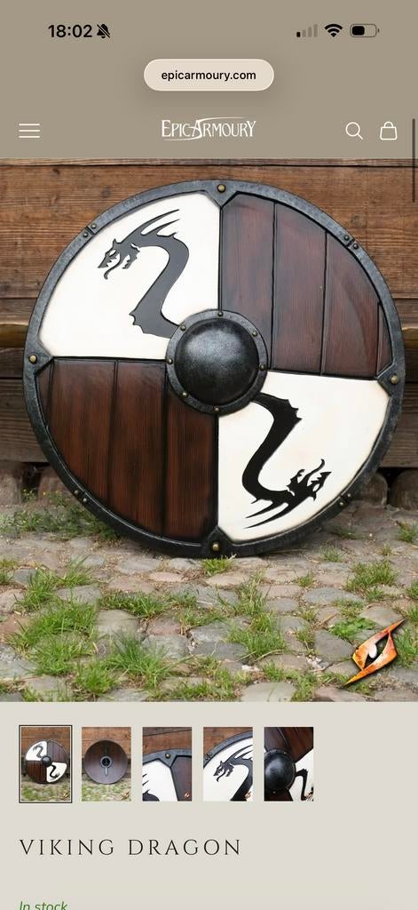 Epic Armoury Schild - Zo goed als nieuw, Ophalen, Zo goed als nieuw, Toneelattributen of Onderdelen