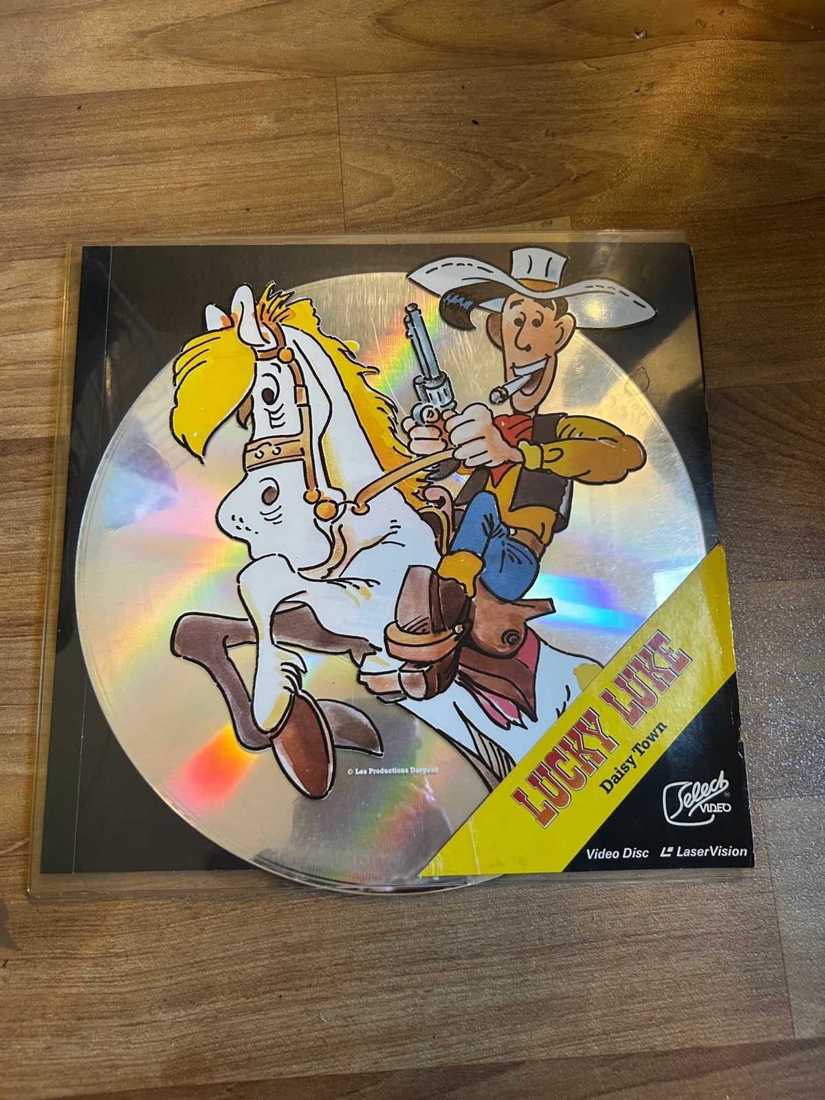 Lucky Luke - Daisy Town op Laserdisc / LaserVision, netjes, Ophalen of Verzenden, Zo goed als nieuw