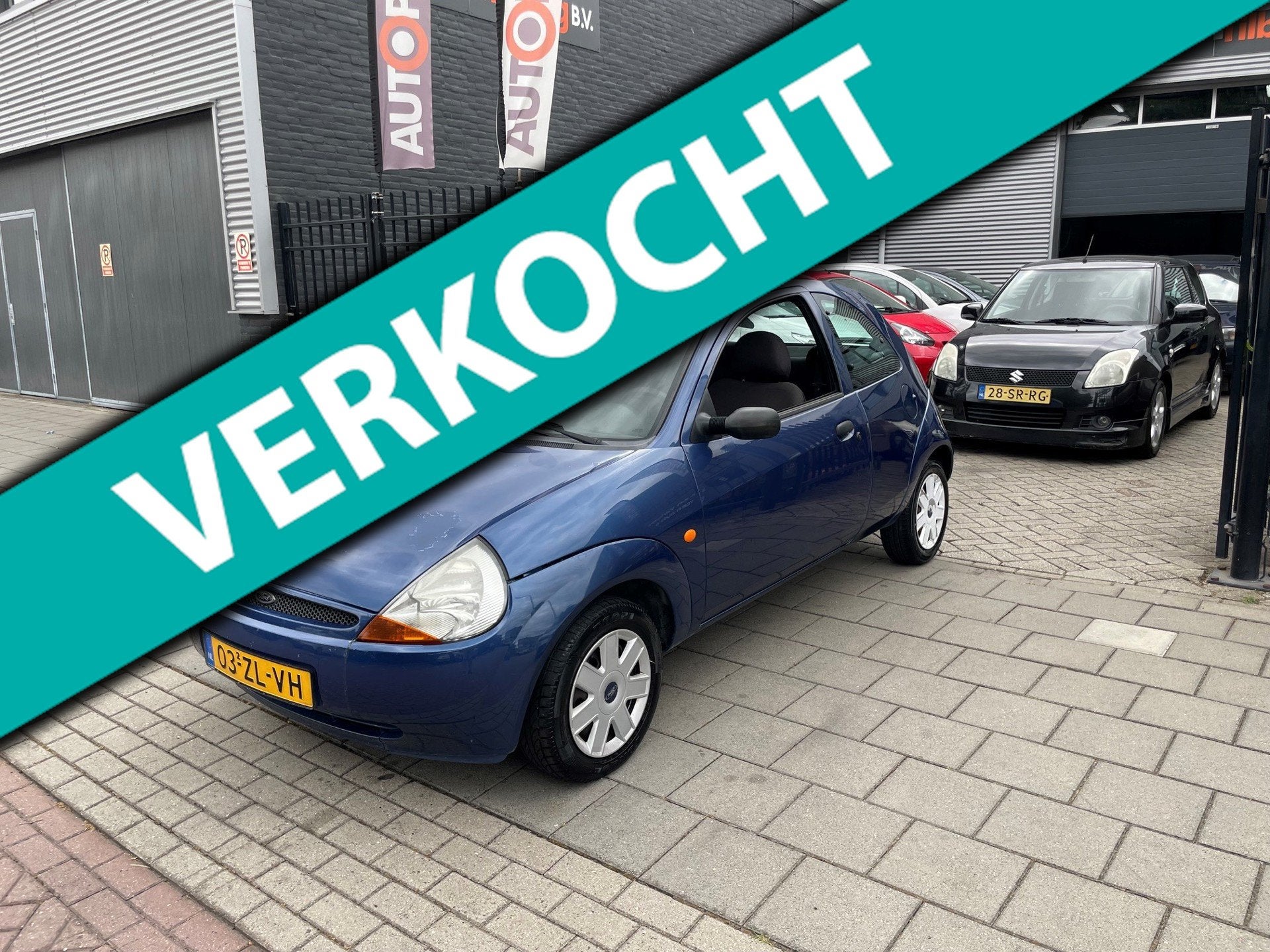 Ford Ka 1.3 Cool & Sound Airco NAP APK 1 Jaar, Auto's, Voorwielaandrijving, 1299 cc, Gebruikt, 31 €/maand
