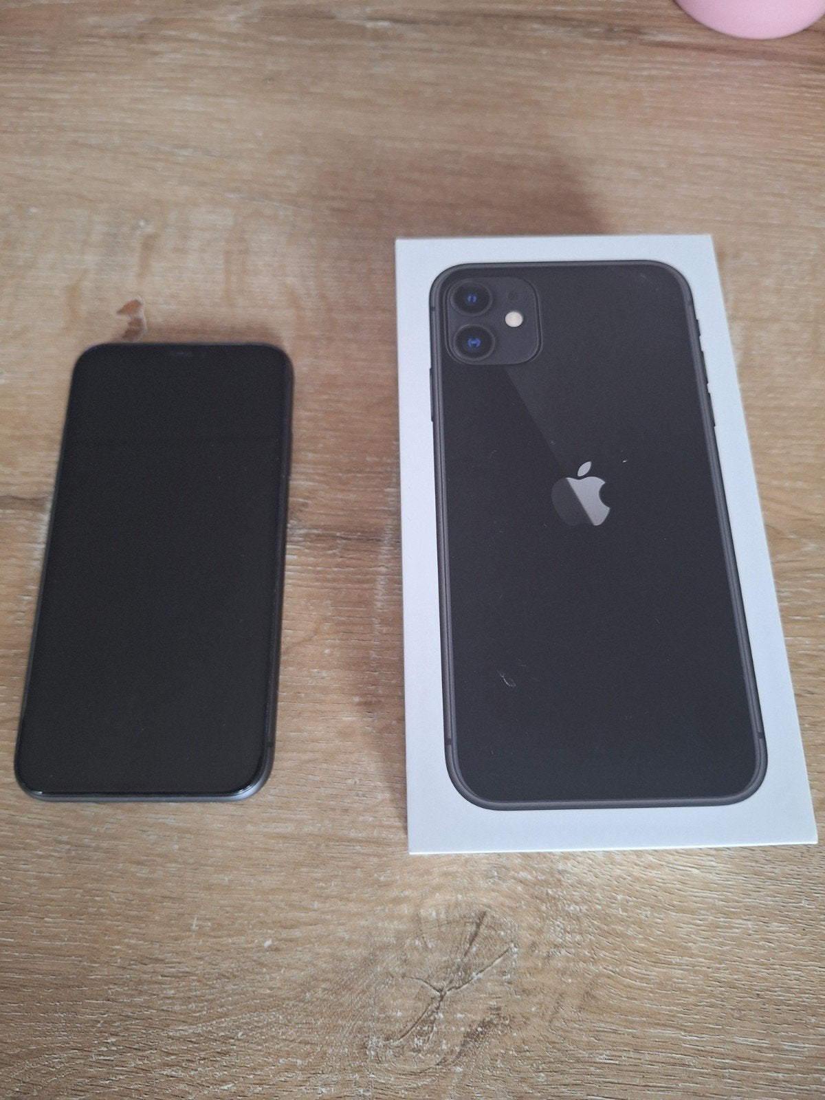 iPhone 11 64GB Zwart Krasvrij met Doos, 78% Batterijconditie, Telecommunicatie, Mobiele telefoons | HTC, S, Zwart, Ophalen of Verzenden