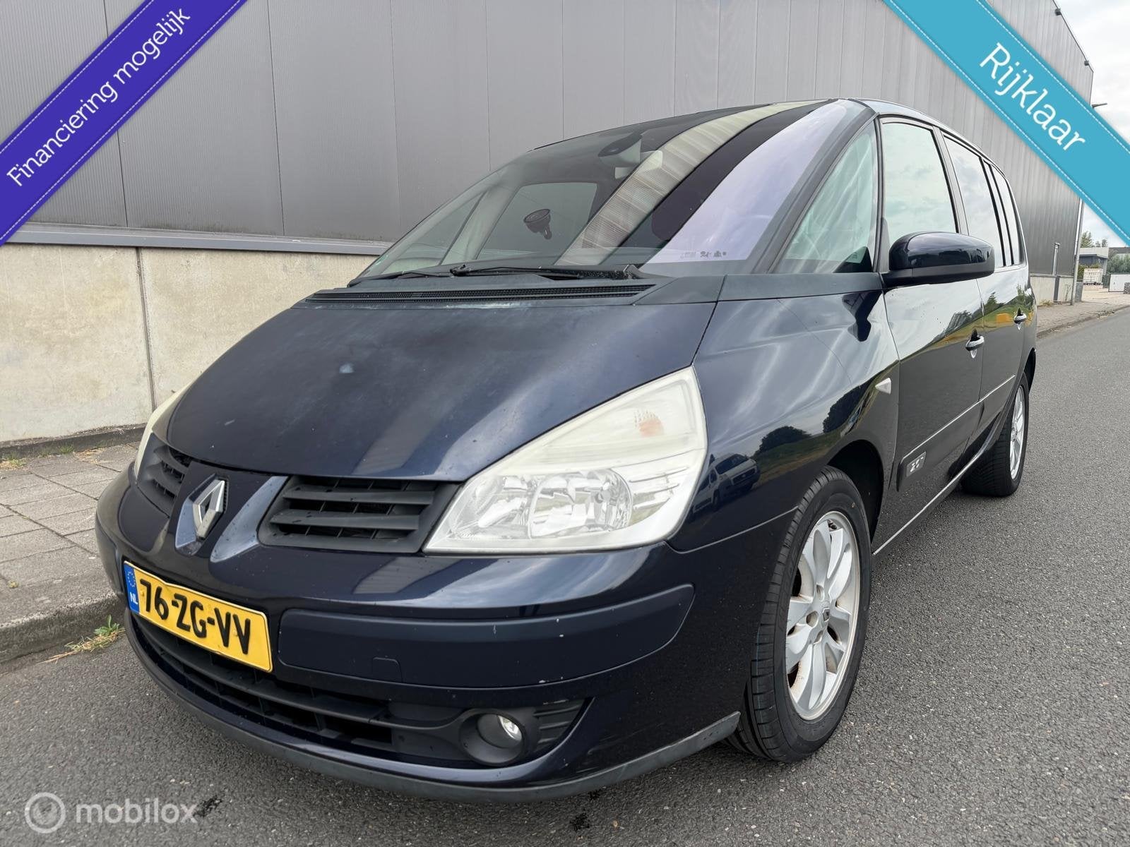 Renault Espace 2.0T Expression Automaat, 170 PK., 1998 cc, Stof, Gebruikt, 2000 kg