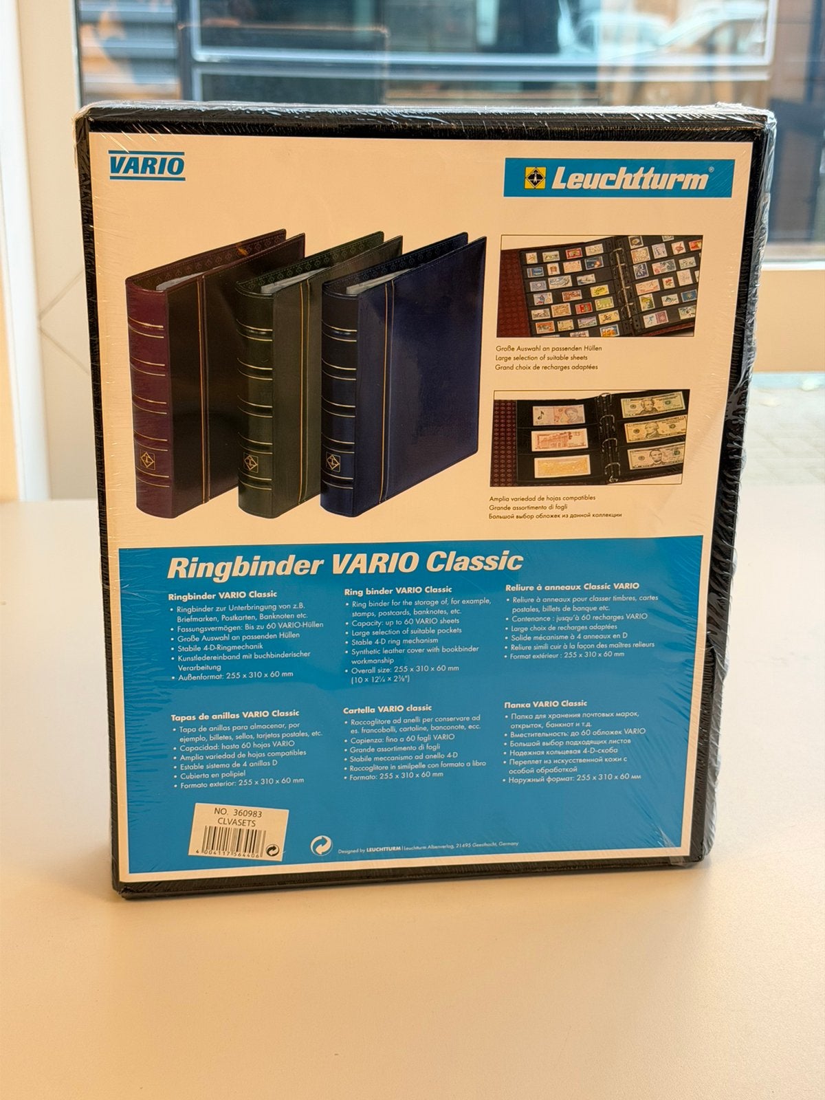 Nieuw Sealed! Leuchtturm VARIO Classic Verzamelalbum map, Ophalen of Verzenden, Verzamelmap