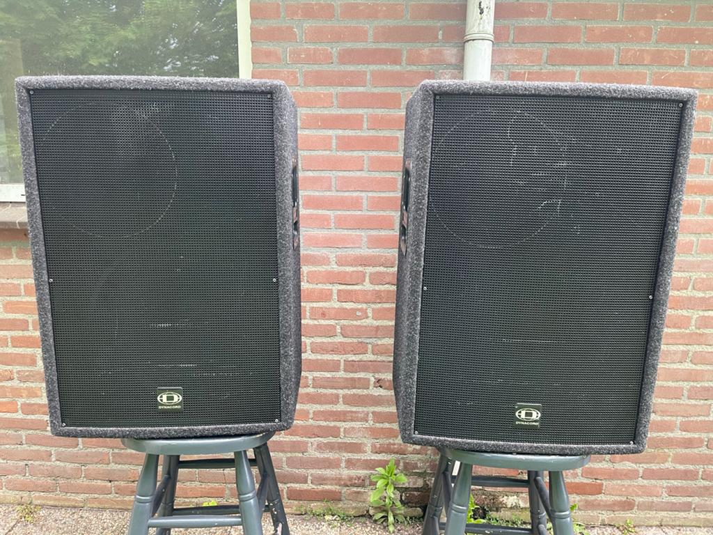 Dynacord C15-3 Passieve Luidsprekers (Set van 2), Audio, Tv en Foto, Luidsprekers, Gebruikt, Overige typen, 120 watt of meer, Ophalen