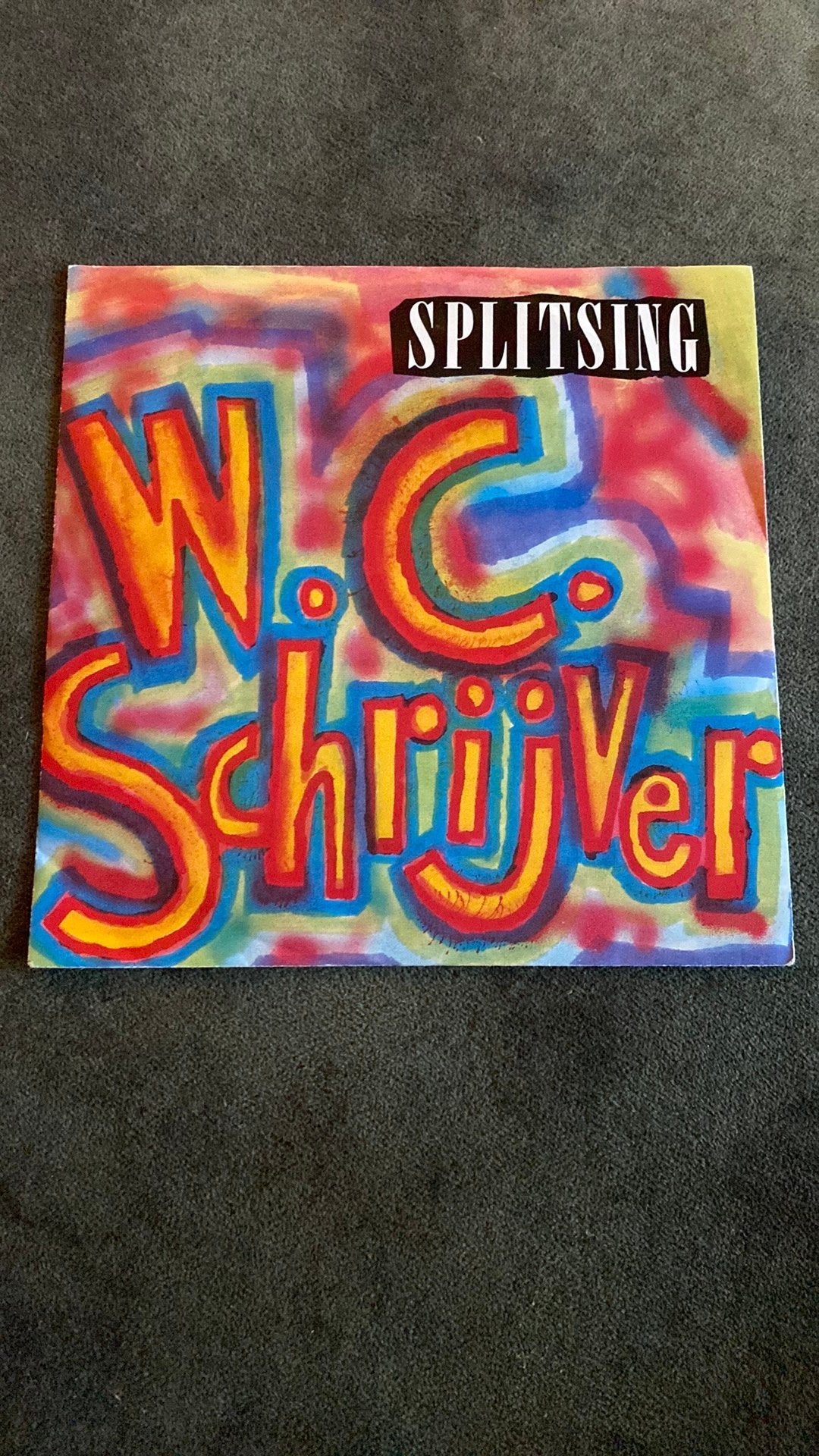 Vinyl single Splitsing - W.C. schrijver, Cd's en Dvd's, Ophalen of Verzenden, Zo goed als nieuw, Nederlandstalig