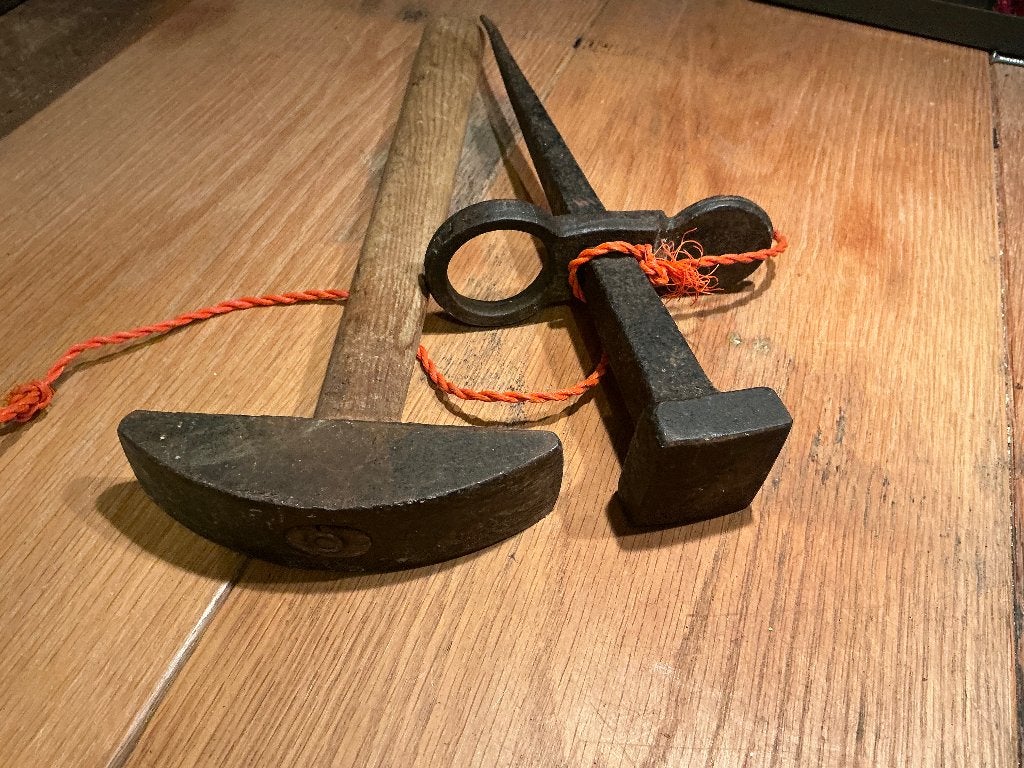 Hamer en spit, Ophalen of Verzenden