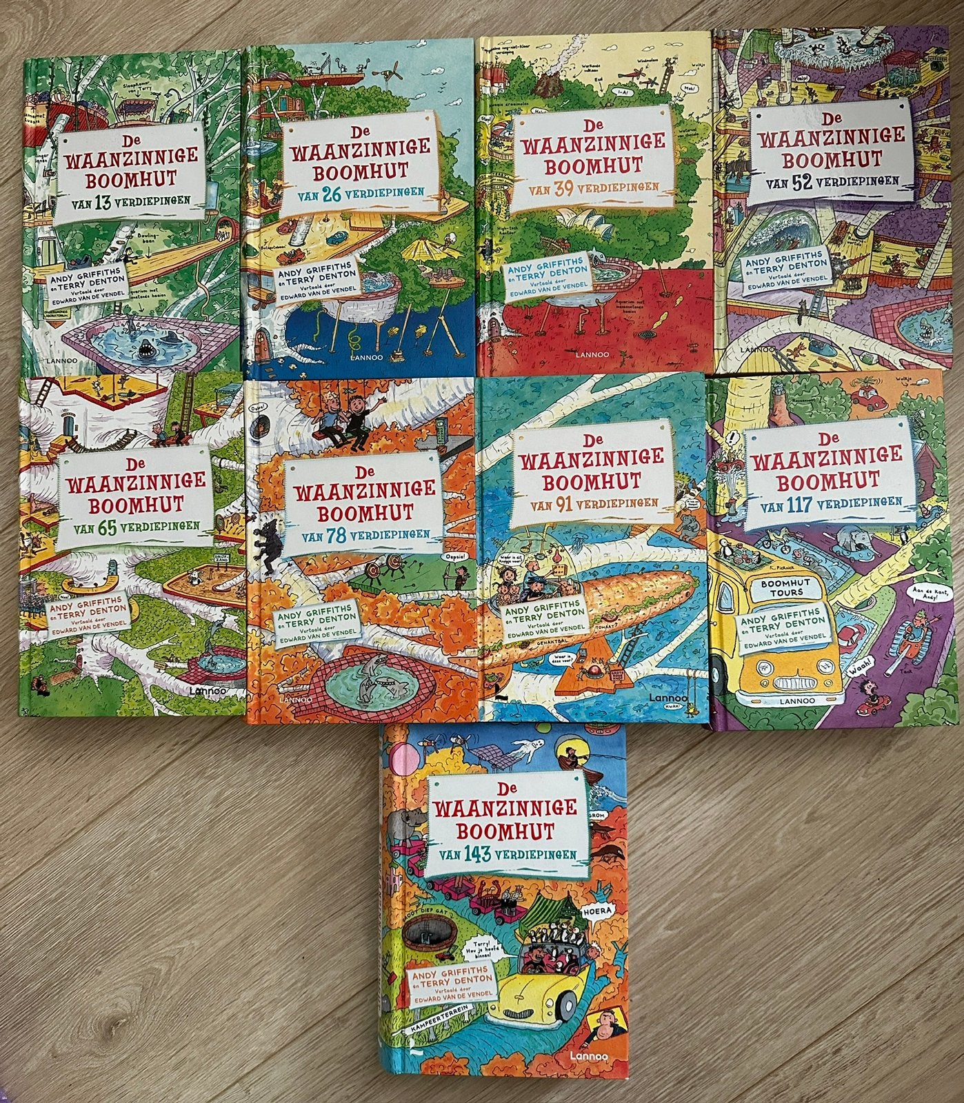Waanzinnige boomhut boeken deel 1 t/m 7, 9 en 11, Boeken, Ophalen of Verzenden, Zo goed als nieuw