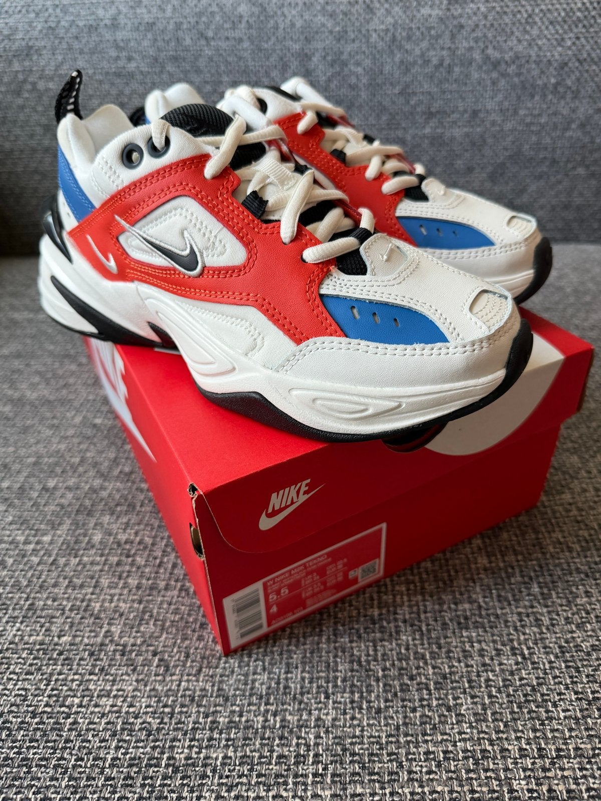 Nike M2K Tekno sneakers maat 36 - Nieuw in doos, Wit, Nieuw, Ophalen of Verzenden, Sneakers of Gympen