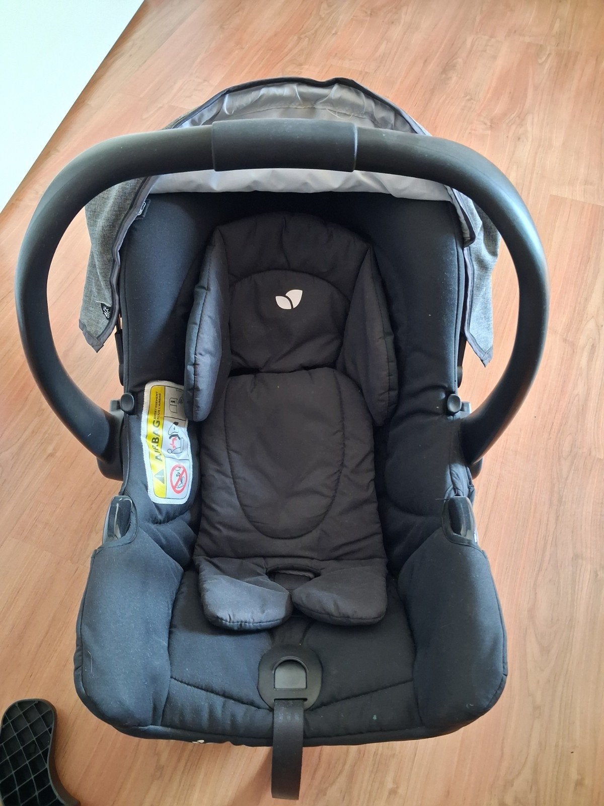 Joie autostoel met adapters voor kinderwagen, Zijbescherming, 0 t/m 13 kg, Ophalen, Overige merken