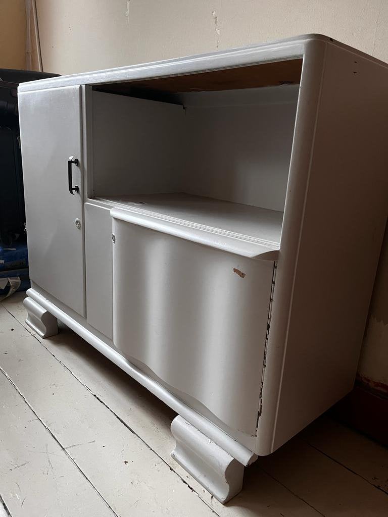 Wit kastje (gratis), Ophalen, 50 tot 100 cm, Zo goed als nieuw, Minder dan 100 cm