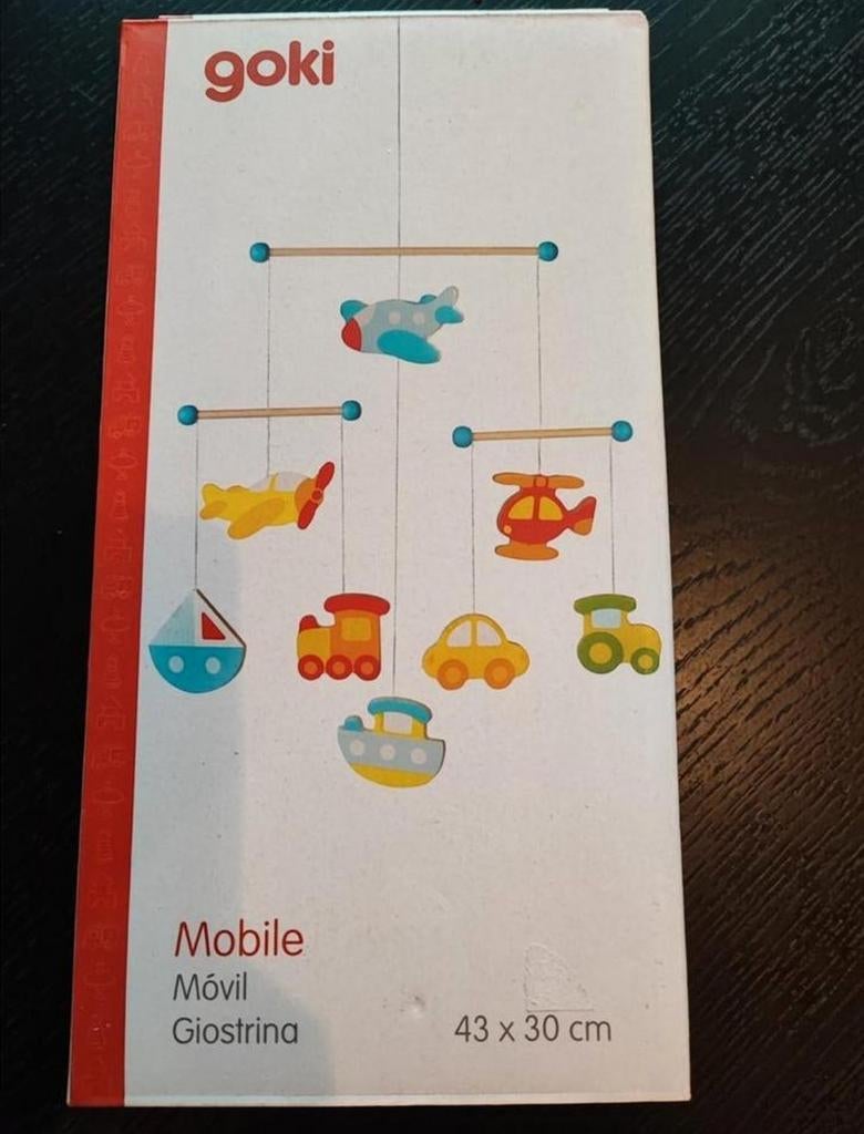 Bed mobiel / mobile kinderkamer met voertuigen, Ophalen of Verzenden, Nieuw