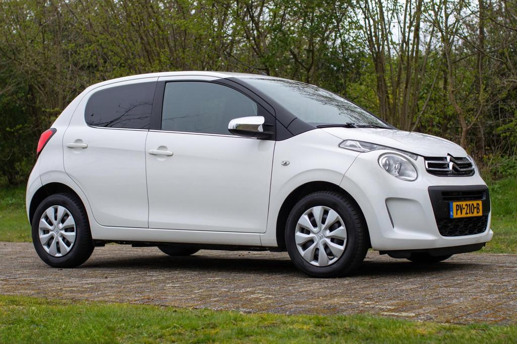 Citroen C1 1.0 e-VTi Feel 82.900 km +NAP NL-auto, Stof, Gebruikt, Euro 6, C1