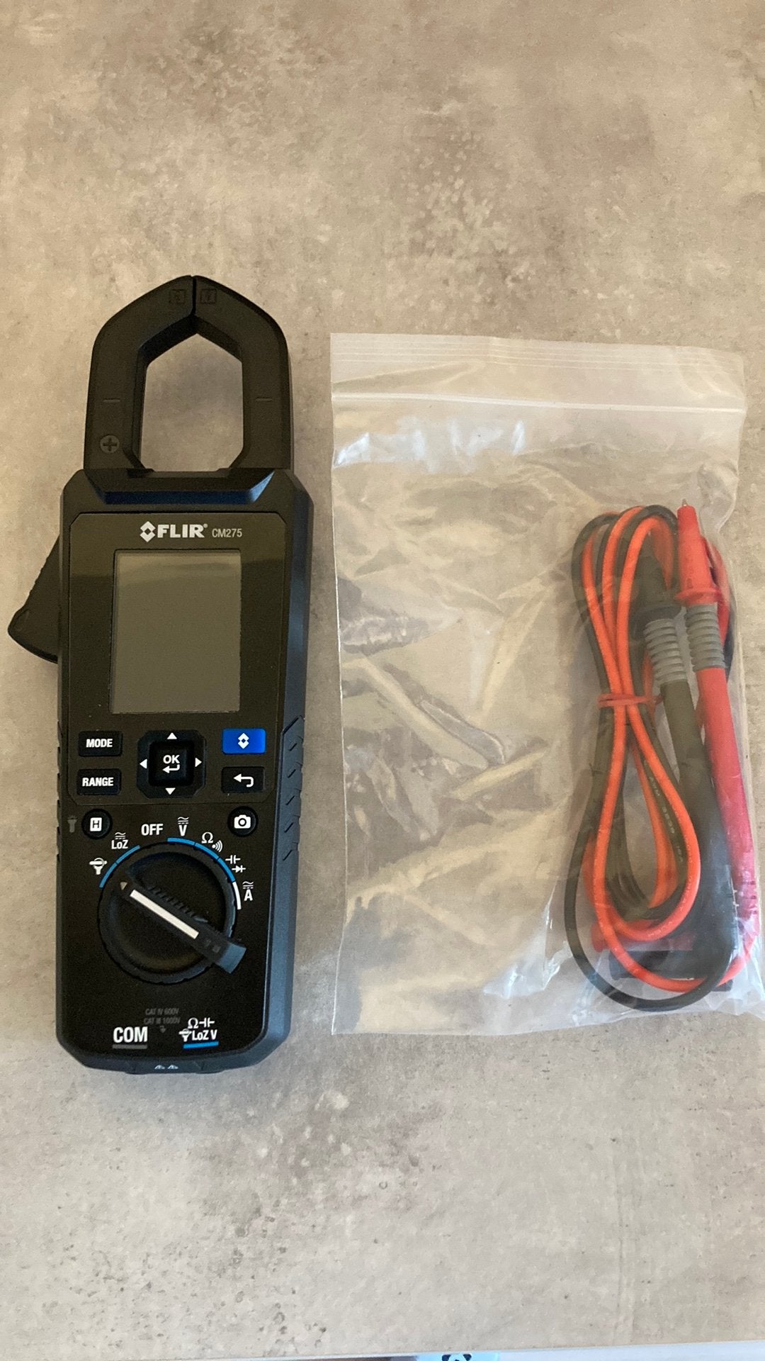 Flir meet app cm275, Doe-het-zelf en Verbouw, Meetapparatuur, Multimeter, Ophalen of Verzenden, Zo goed als nieuw, Flir.com