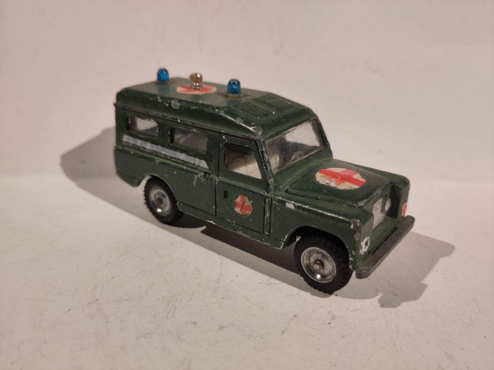 Mebetoys No. A-42 Land Rover Series 2 109 Hardtop, Ophalen of Verzenden, Gebruikt, Auto, Overige merken
