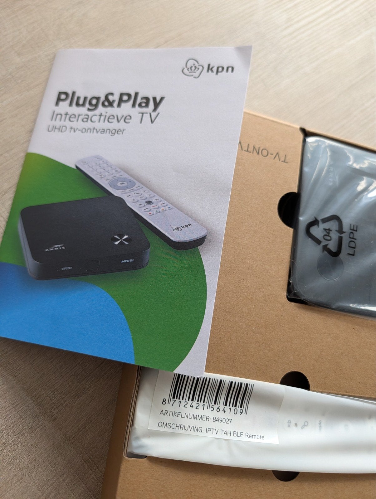 kpn plug en play, Ophalen of Verzenden, Nieuw