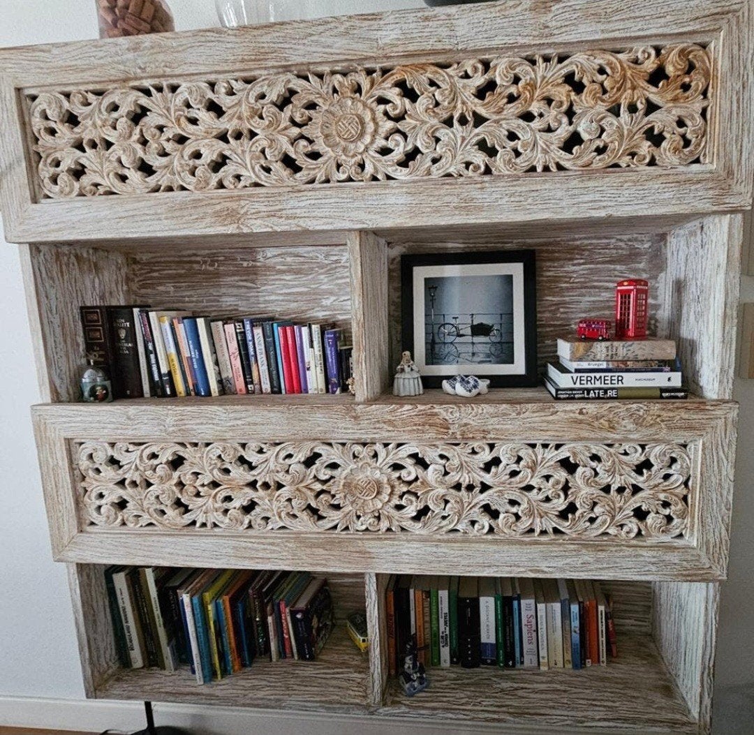Handgemaakte massief houten kast, wandmontage, uit Barcelona, Ophalen, Zo goed als nieuw, Overige houtsoorten, Handgemaakt, Mediterraan, Rustiek