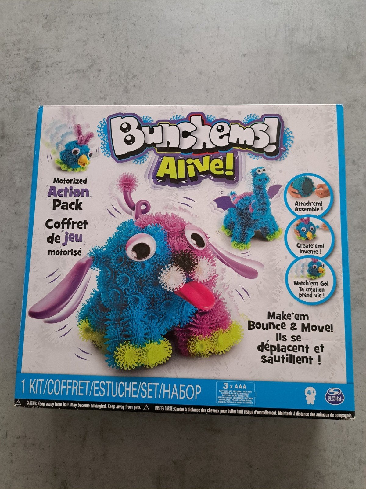 Bunchems Alive! Motorized Action Pack - Knutselset, Ophalen, Bouwen