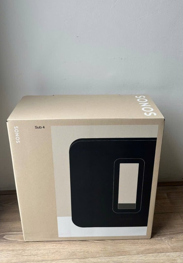 Gloednieuwe Sonos Sub Gen 4 in het zwart