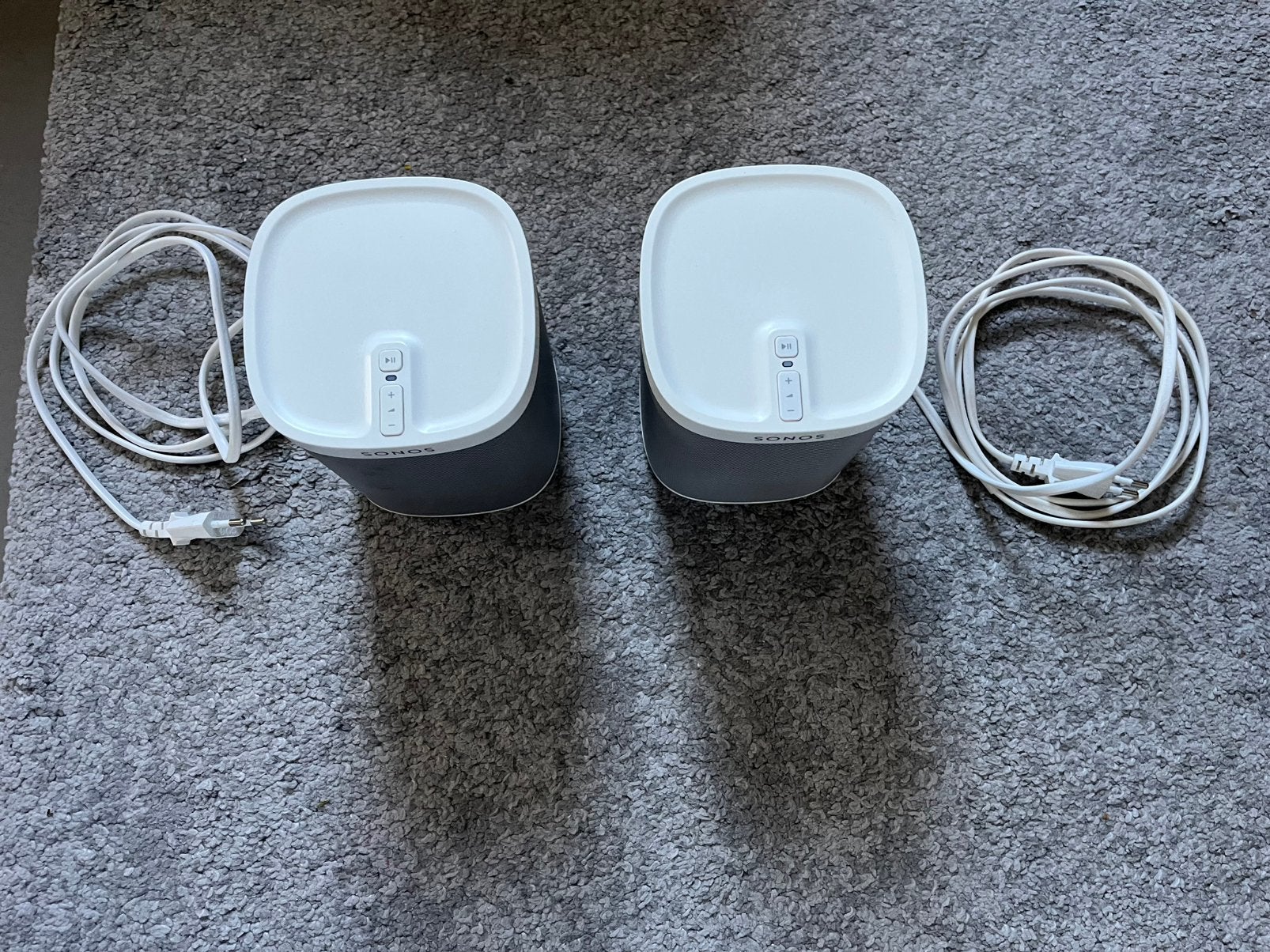 Sonos play 1 wit 2 stuks, Computers en Software, Ophalen, Zo goed als nieuw