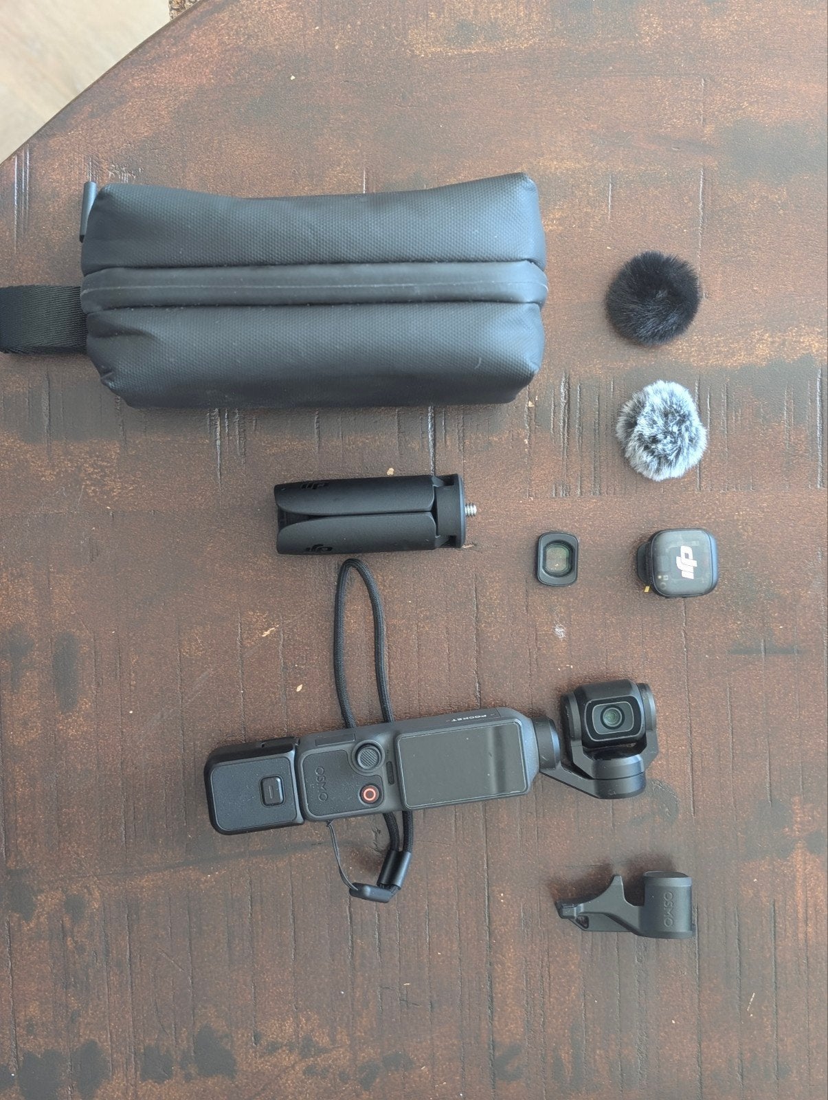 DJI Osmo Pocket 4 Creator met accessoires en lenzen, 64 megapixels, Beeldstabilisatie, Ophalen of Verzenden, Zo goed als nieuw