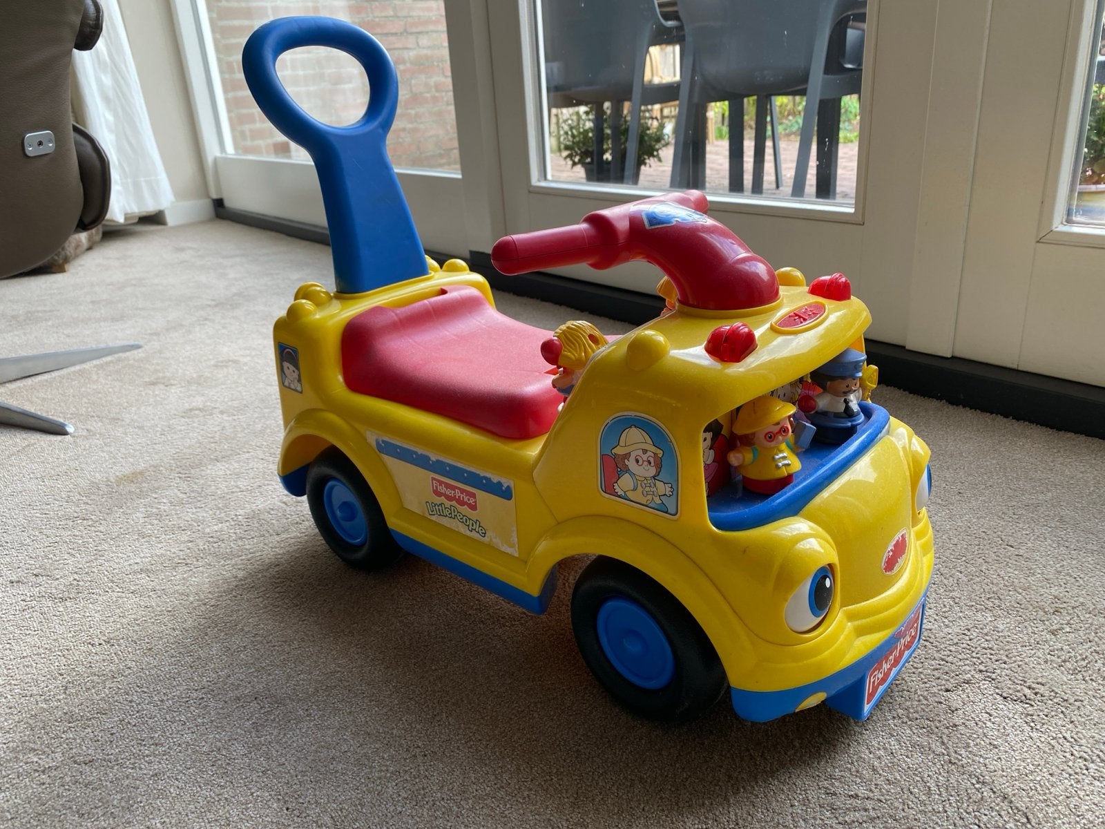 Fisher-Price Little People Loopauto - Geel, Ophalen, Gebruikt, Loopvoertuig