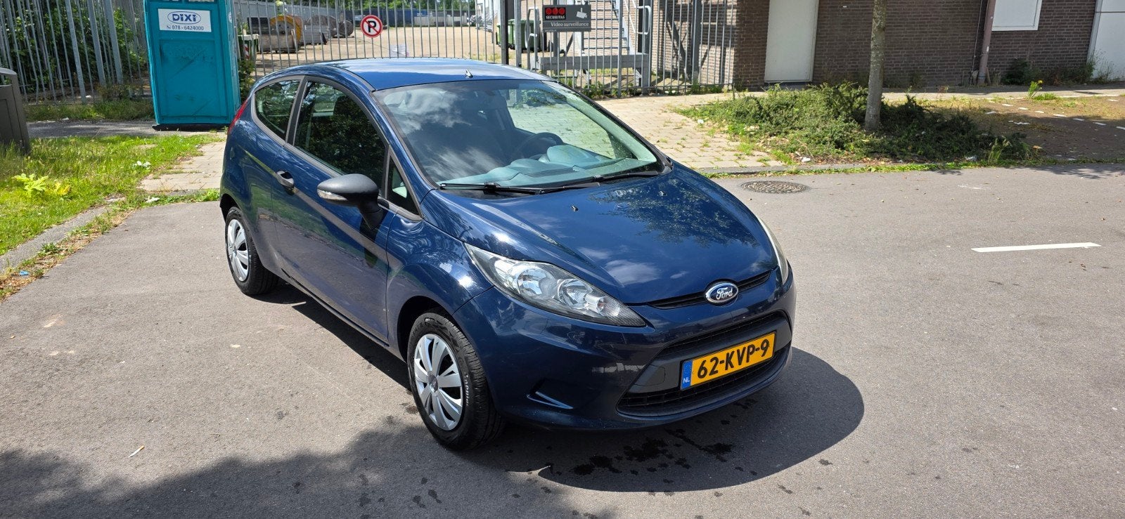 Ford Fiësta 1.25 44KW 3DR 2010 Blauw, Voorwielaandrijving, Stof, 4 cilinders, Blauw