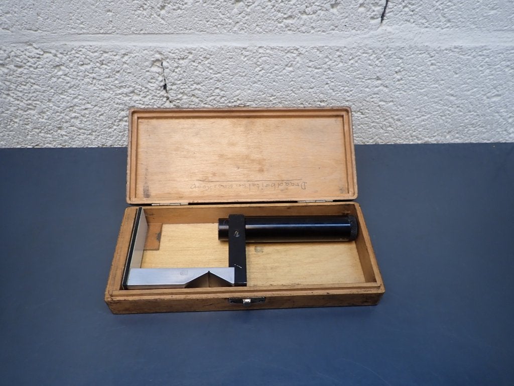 Schroefdraad microscoop / precisie hoekmeter, Niet ingevuld, Gebruikt, Niet ingevuld, Ophalen of Verzenden