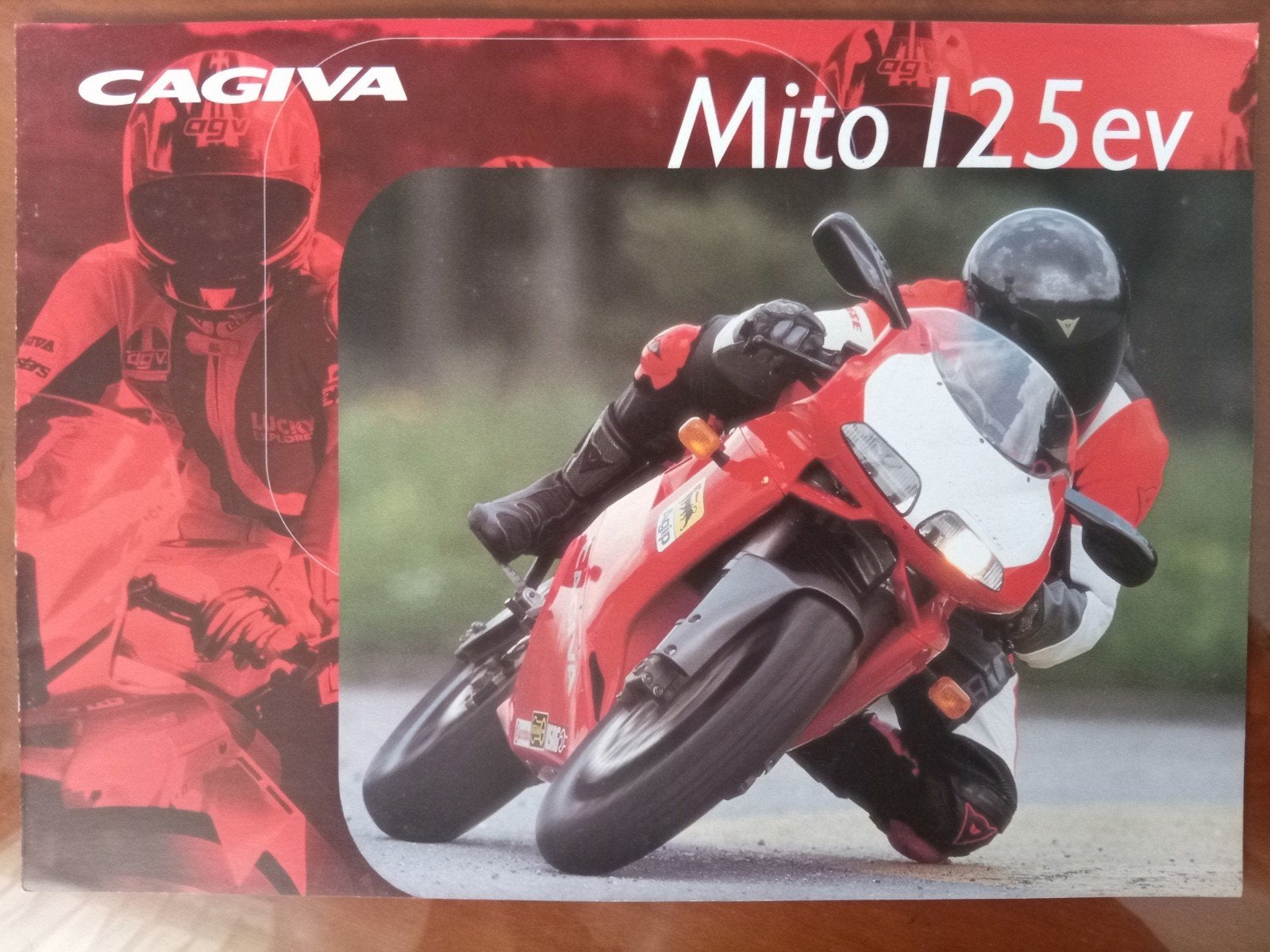 Cagiva Mito 125 Folder - Originele Brochure, Ophalen of Verzenden