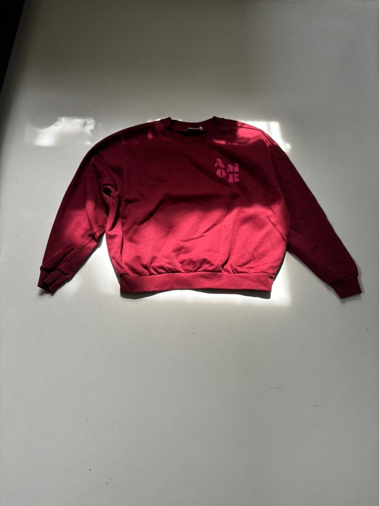 Trui Only, Ophalen, Gedragen, Rood
