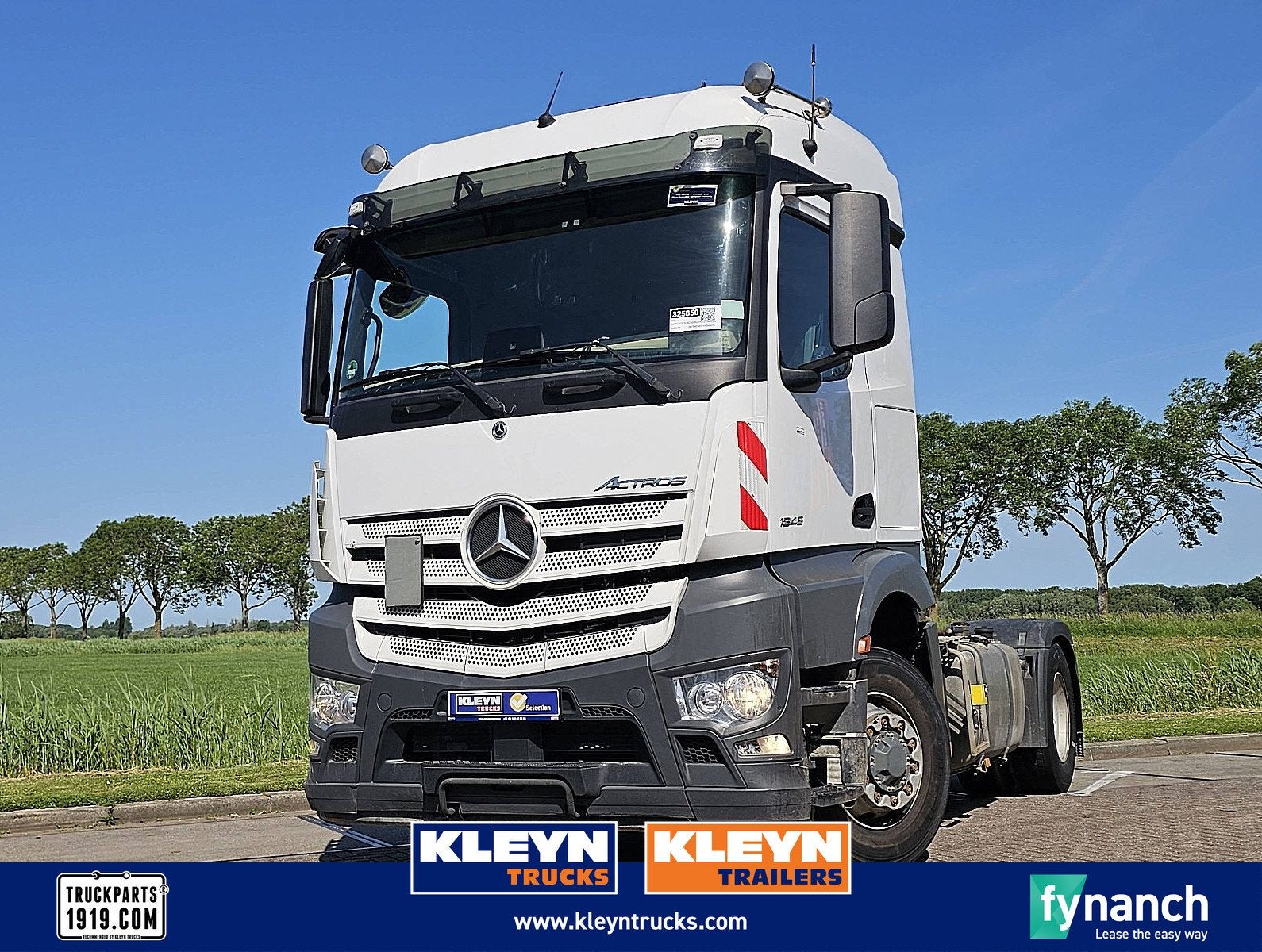 MERCEDES-BENZ ACTROS 1845 LS 4x4 had pto+hydr ret, Auto's, Euro 6, Wit, Mercedes-Benz, Bedrijf