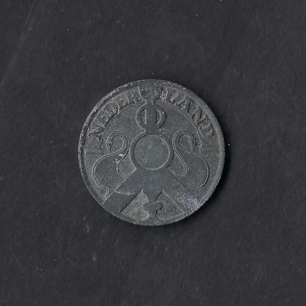 2 1/2 cent 1941 WO II, Ophalen of Verzenden, Koningin Wilhelmina, Overige waardes, Losse munt