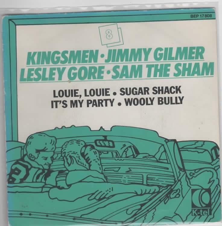 Kingsmen, Jimmy Gilmer, Lesley Gore, Sam the Sham- EP!!, Cd's en Dvd's, Vinyl Singles, Verzenden, 7 inch, Pop, EP