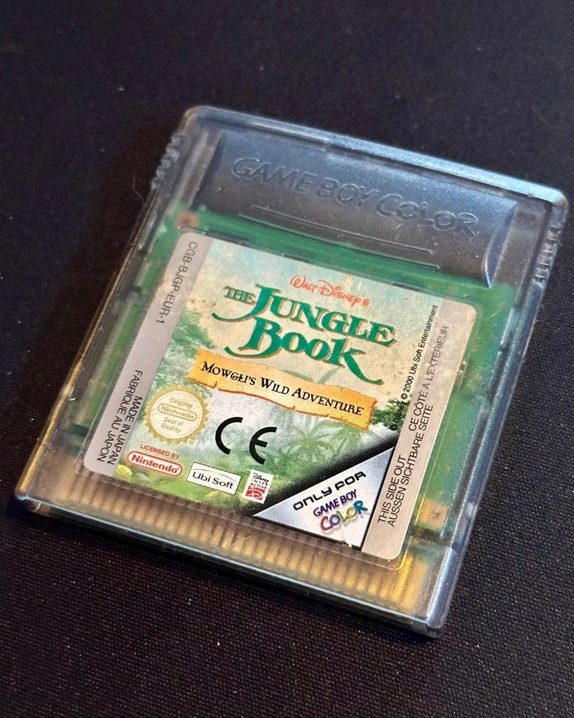 The Jungle Book: Mowgli’s Wild Adventure - Game Boy Color, Avontuur en Actie, 1 speler, Ophalen of Verzenden, Zo goed als nieuw