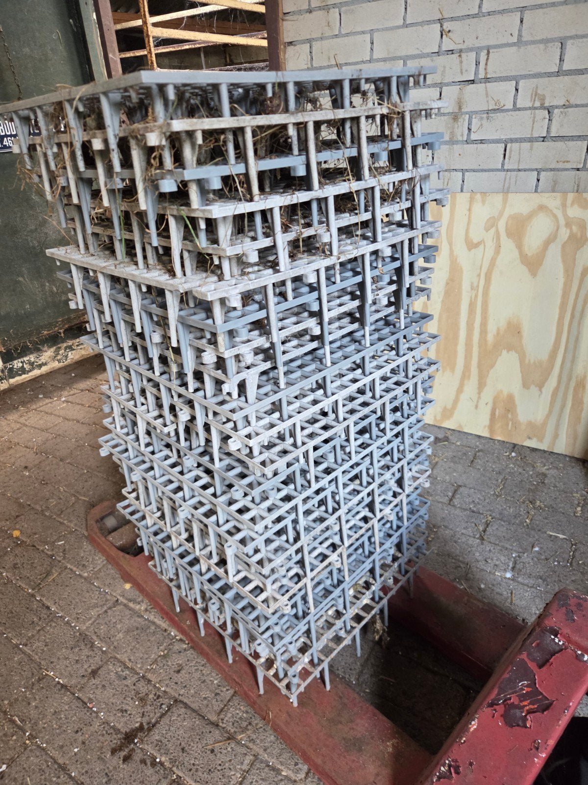 vloer roosters pluimvee, 100 liter of meer, Ophalen of Verzenden, Transportkar