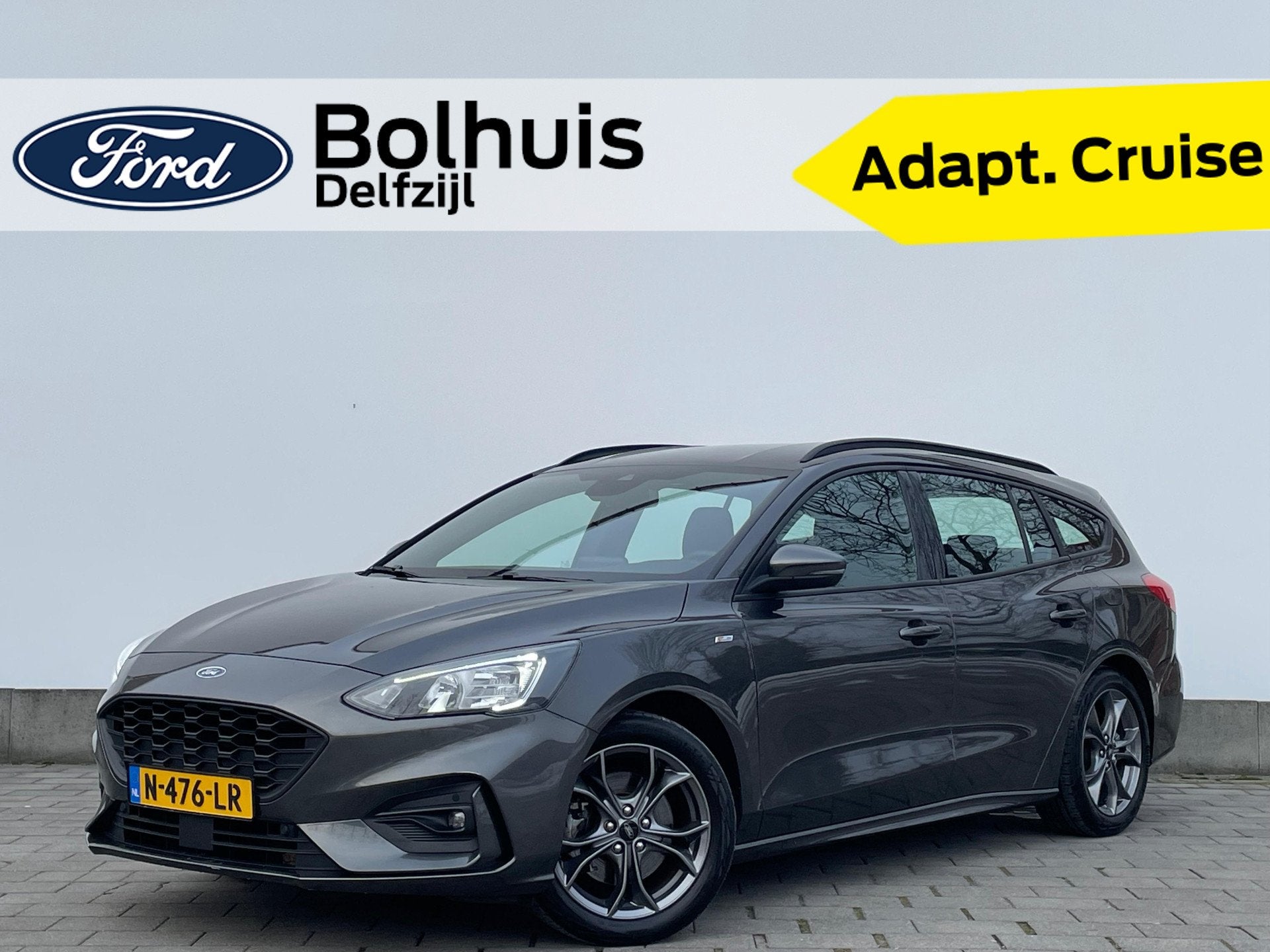Ford FOCUS Wagon ST-Line Business EcoBoost Hybrid | Winter P, Auto's, Ford, Dealer onderhouden, Origineel Nederlands, 19 km/l