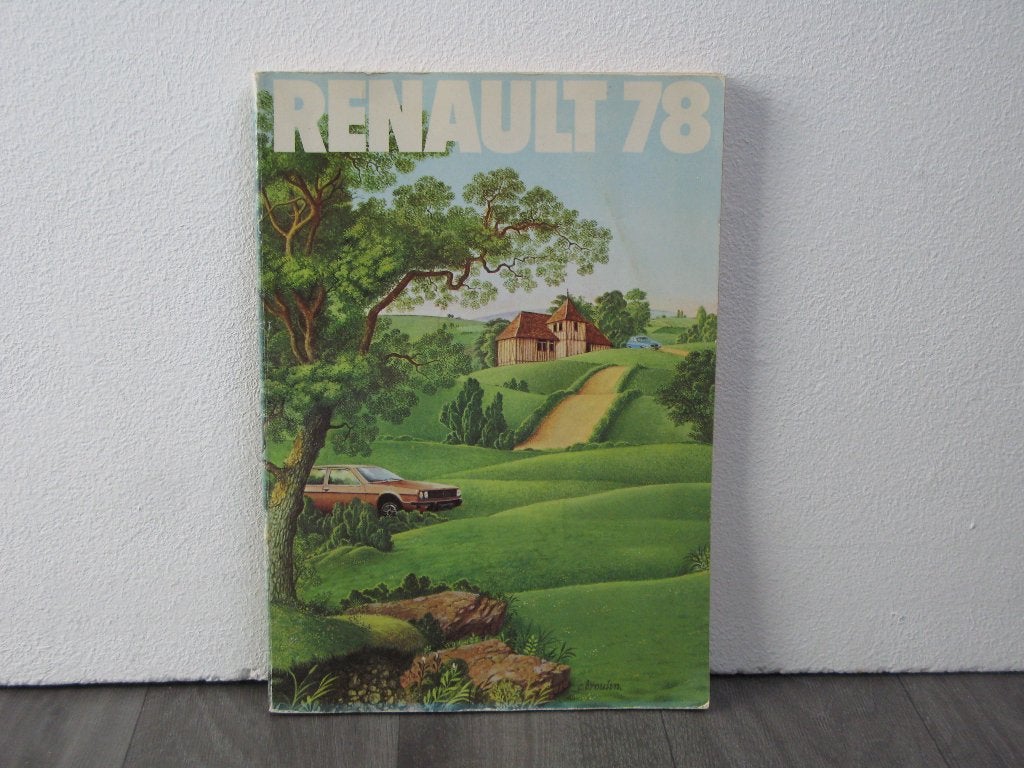 Renault 78 | Modelprogramma 1978 | 216 Pagina's, Boeken, Gelezen, Renault, Ophalen of Verzenden, Renault