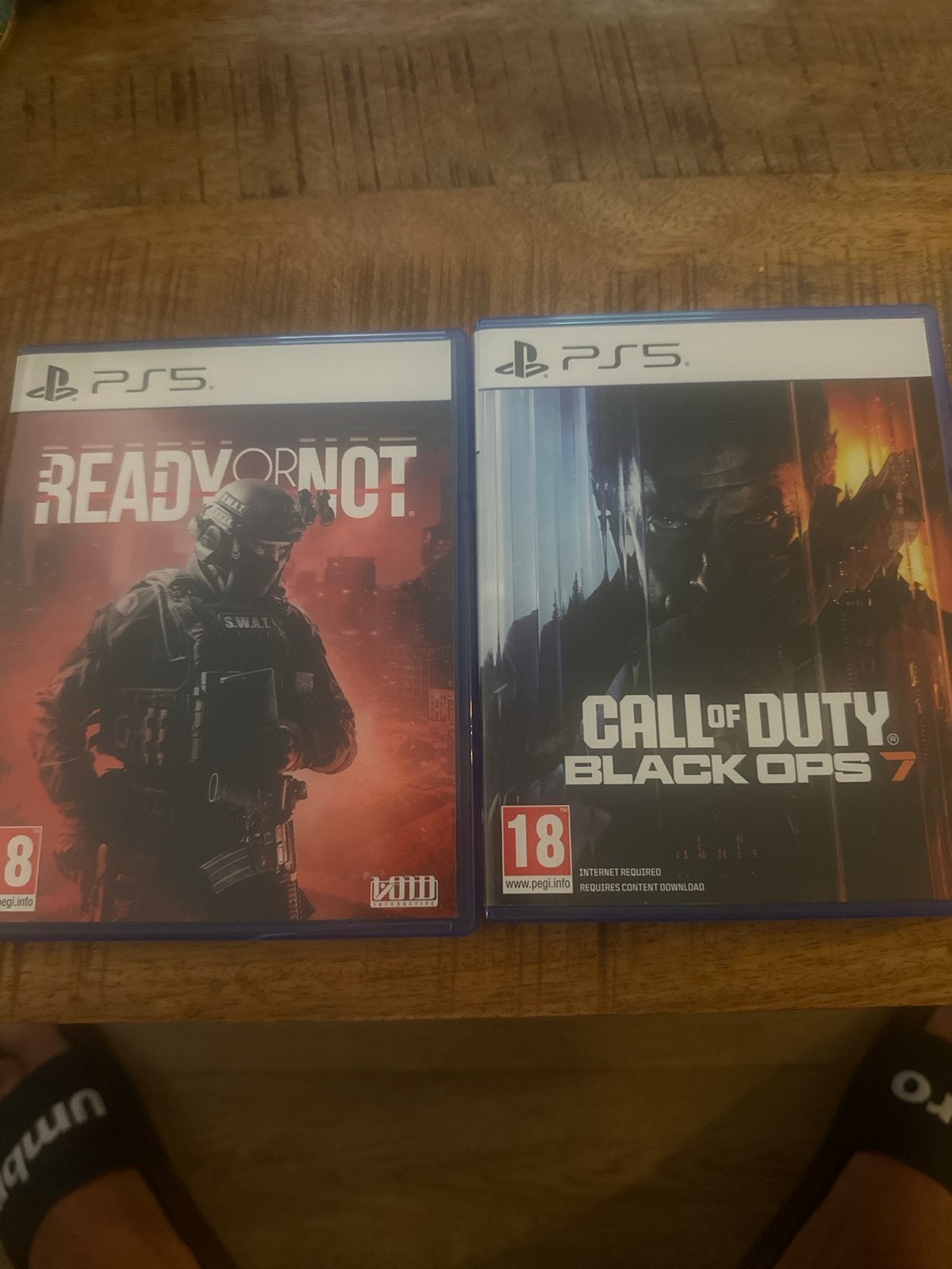 PS5 Games: Ready or Not & Call of Duty Black Ops 7, Online, Vanaf 18 jaar, Shooter, 1 speler